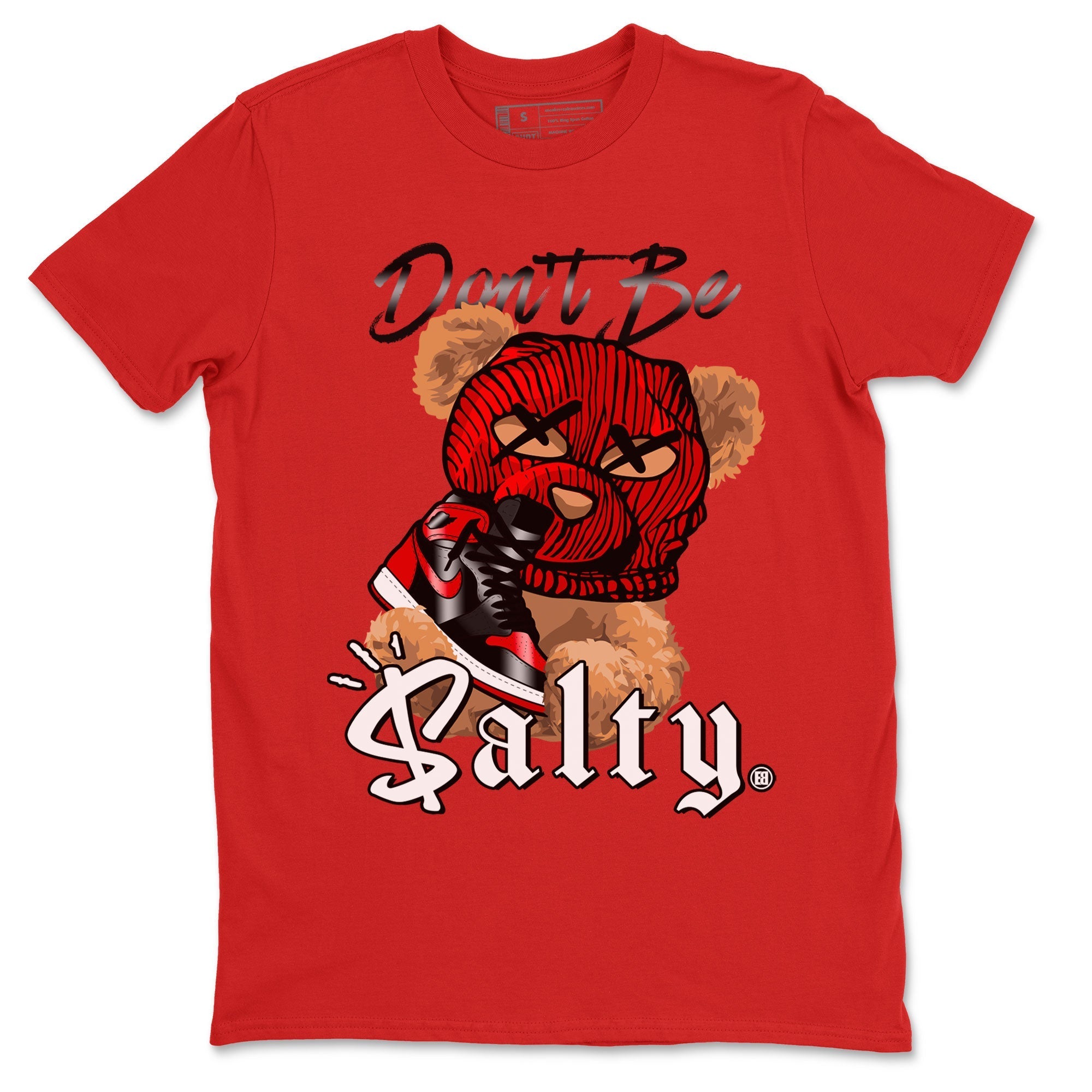 Don't Be Salty Bear Unisex Tops - Air Jordan 1 Satin Bred