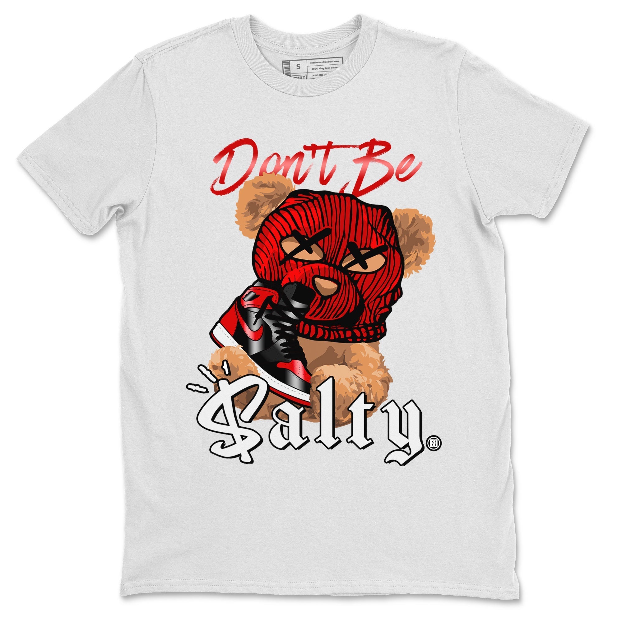 Don't Be Salty Bear Unisex Tops - Air Jordan 1 Satin Bred