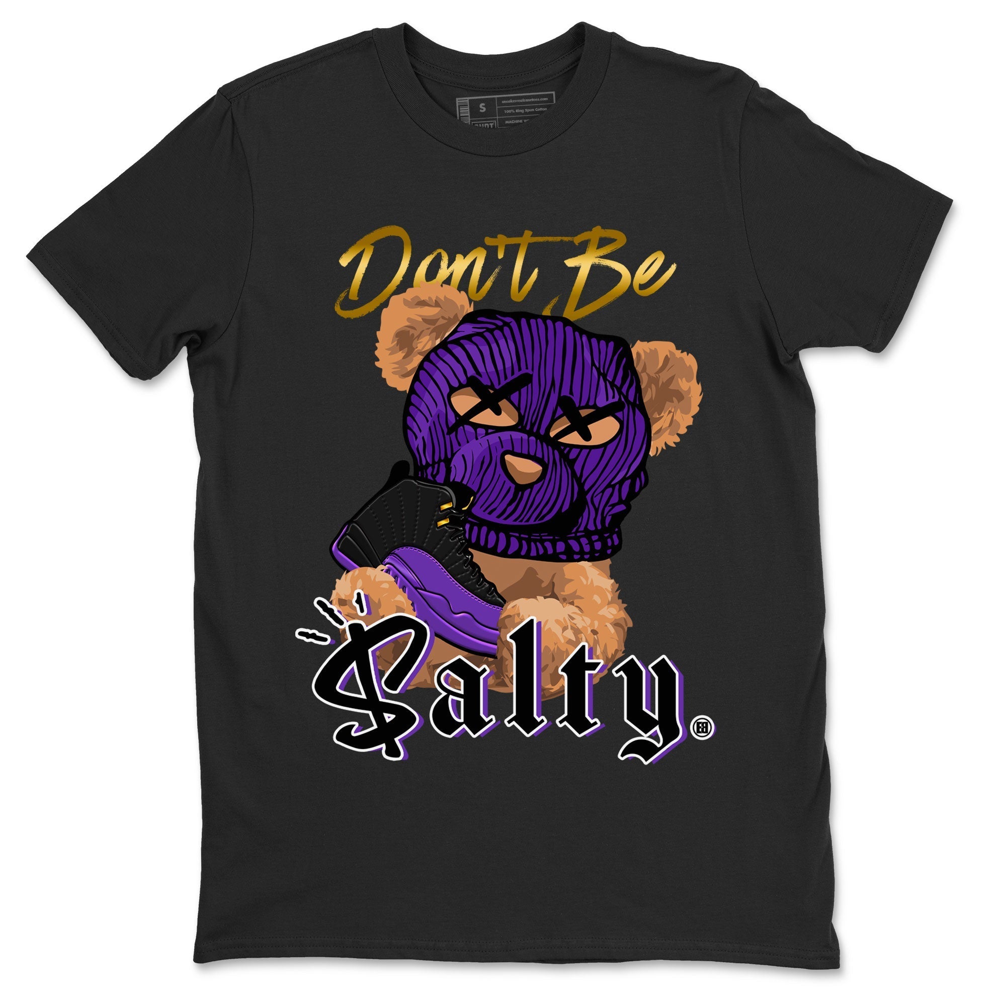 Don't Be Salty Bear Unisex Tops - Air Jordan 12 Field Purple