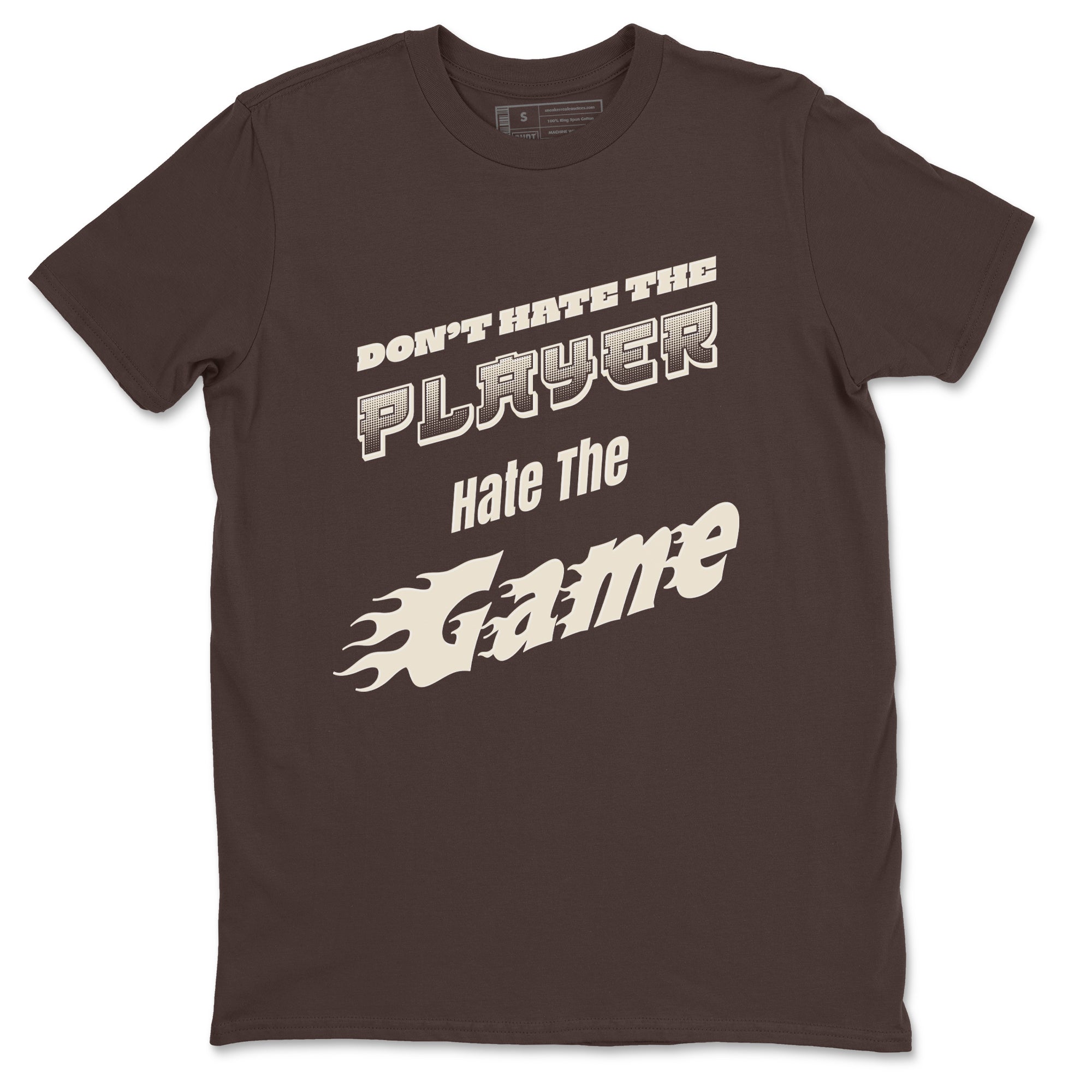 Don't Hate The Player snkmatch Tee - Dunk Cacao Wow