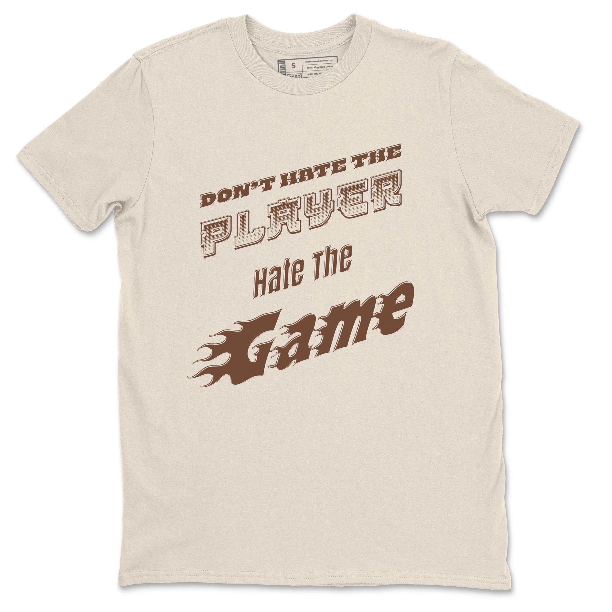 Don't Hate The Player snkmatch Tee - Dunk Cacao Wow