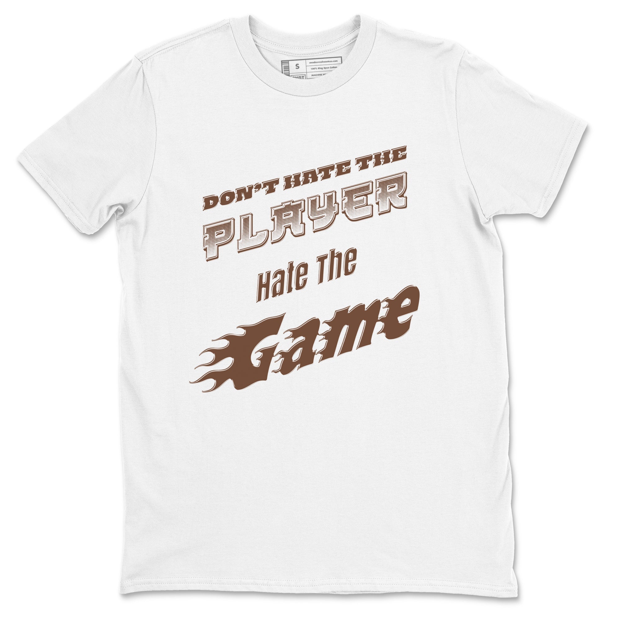Don't Hate The Player snkmatch Tee - Dunk Cacao Wow