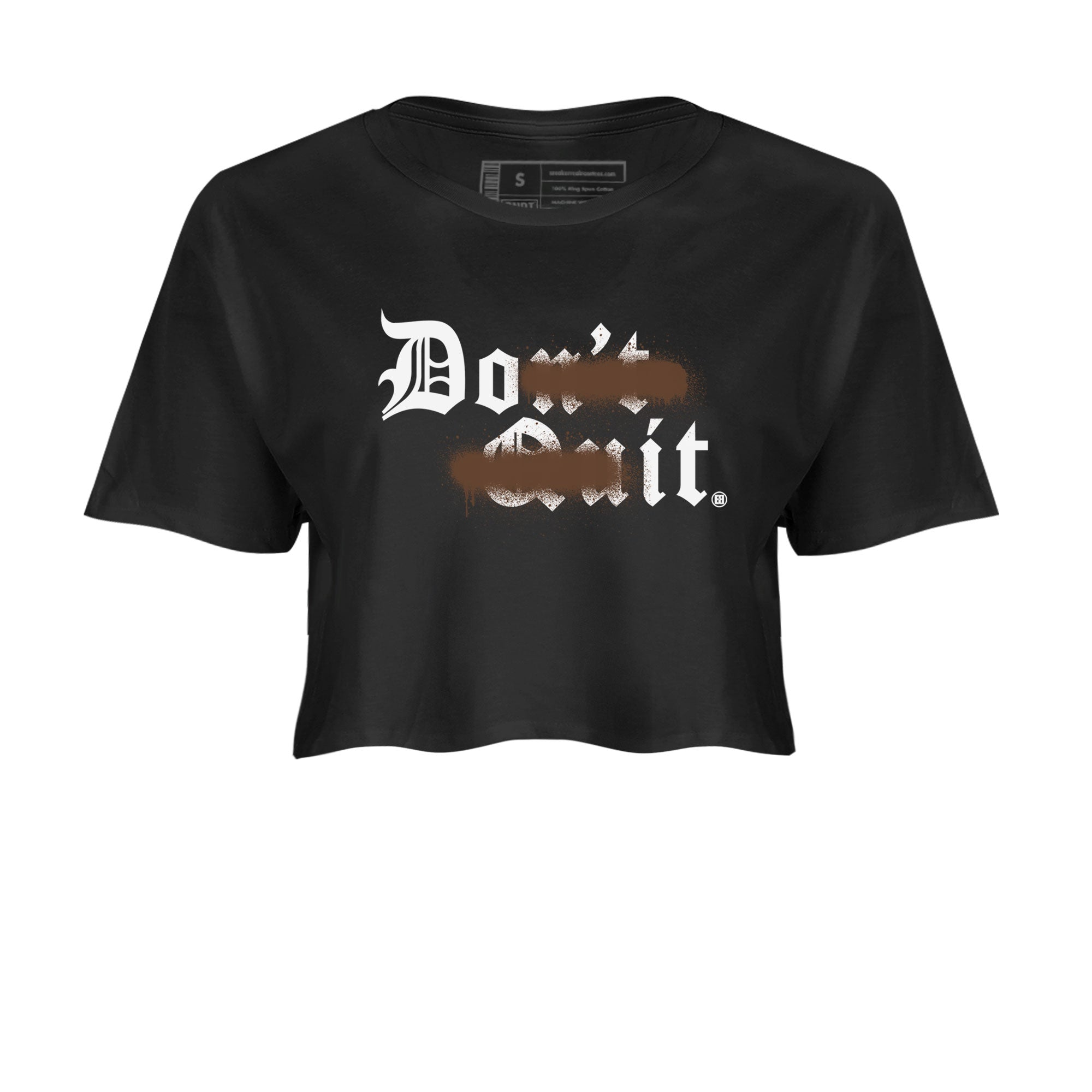 Don't Quit Do It snkmatch Women's Top - Air Force 1 Chocolate