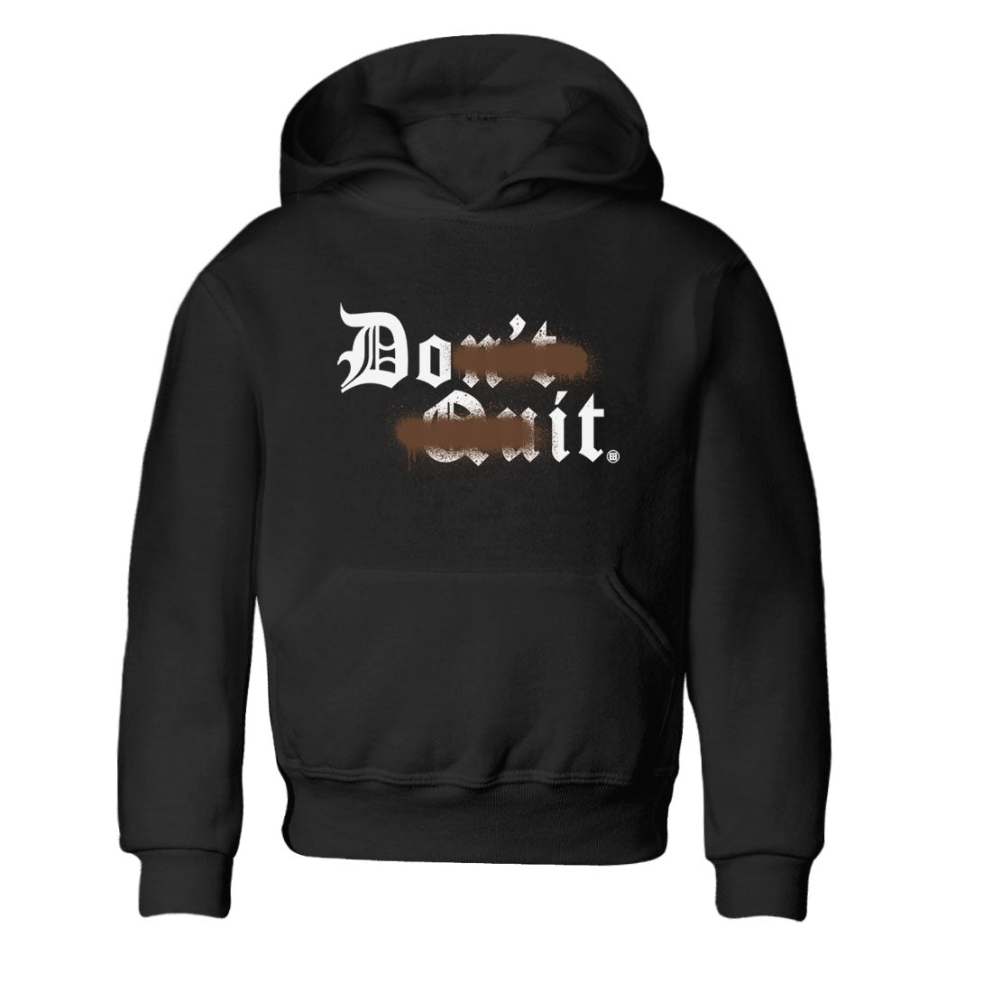 Don't Quit Do It snkmatch Tee Kids - Air Force 1 Chocolate