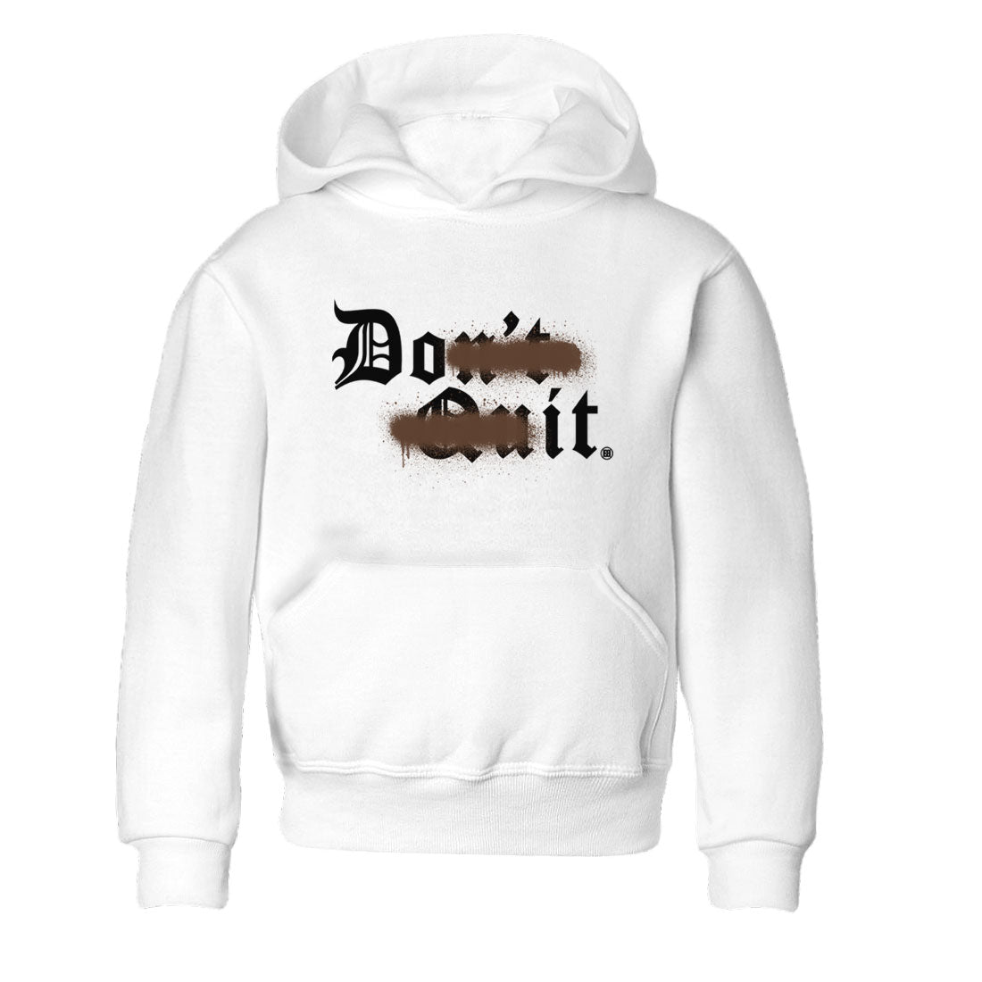 Don't Quit Do It snkmatch Tee Kids - Air Force 1 Chocolate