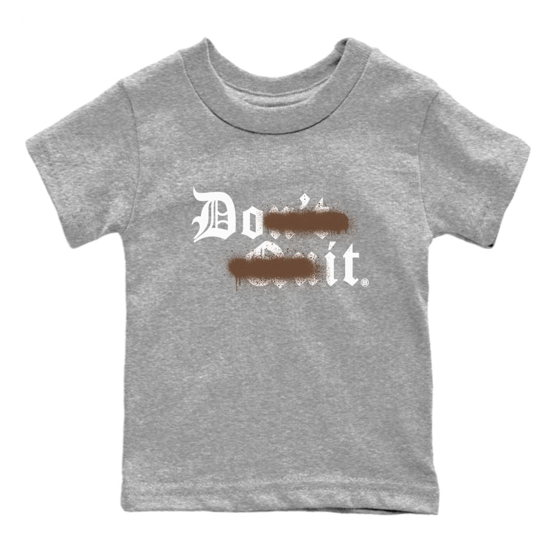 Don't Quit Do It snkmatch Tee Kids - Air Force 1 Chocolate