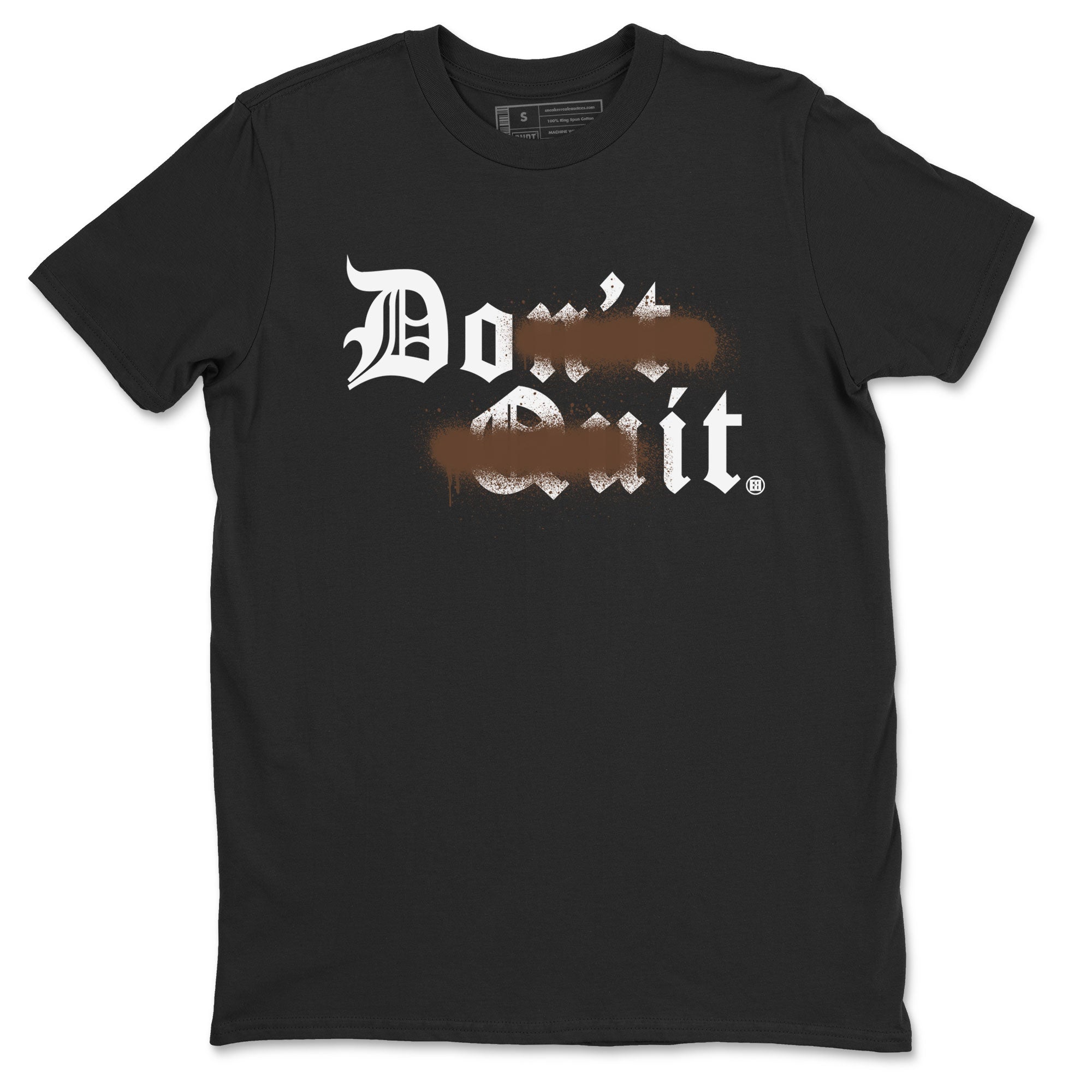 Don't Quit Do It snkmatch Tee - Air Force 1 Chocolate