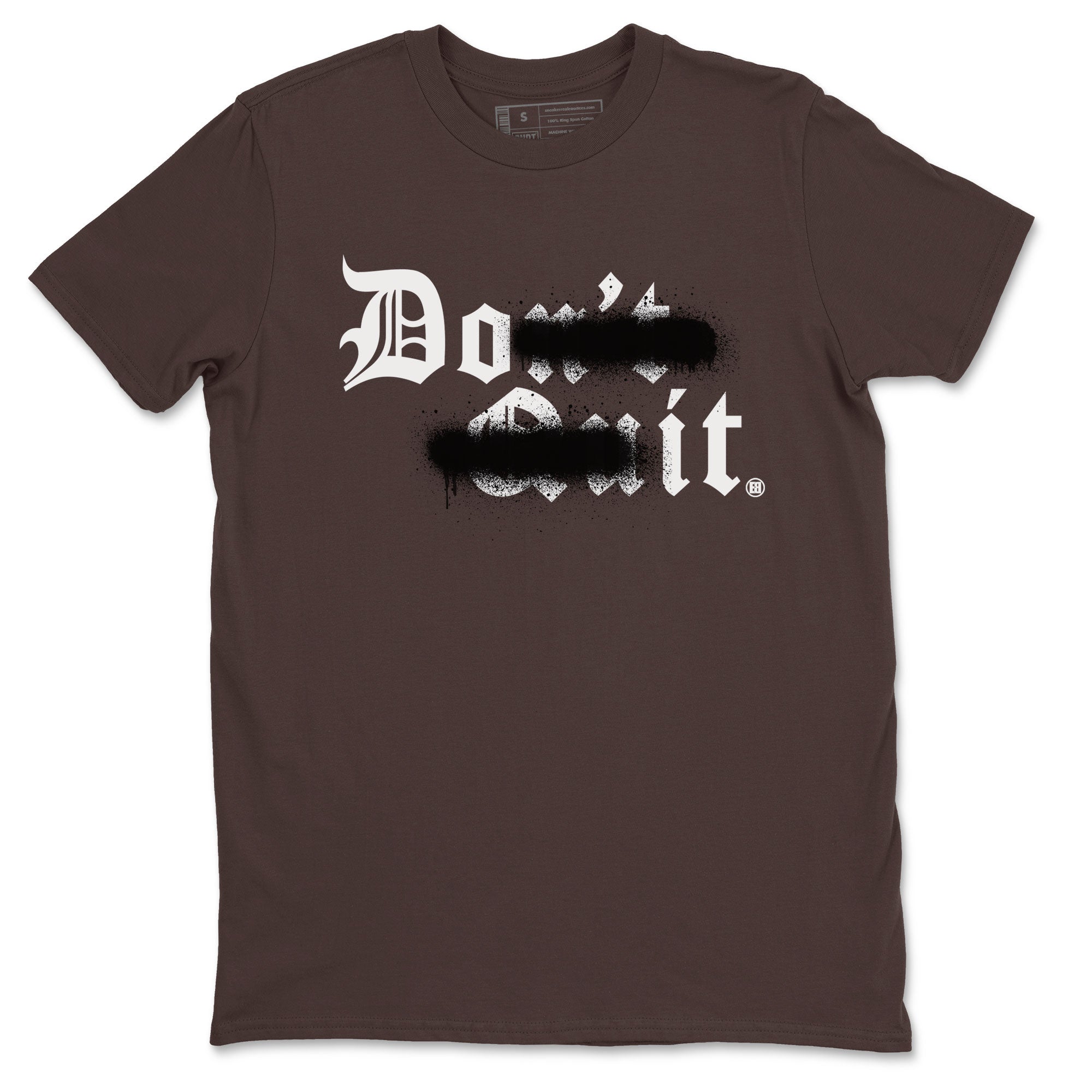 Don't Quit Do It snkmatch Tee - Air Force 1 Chocolate