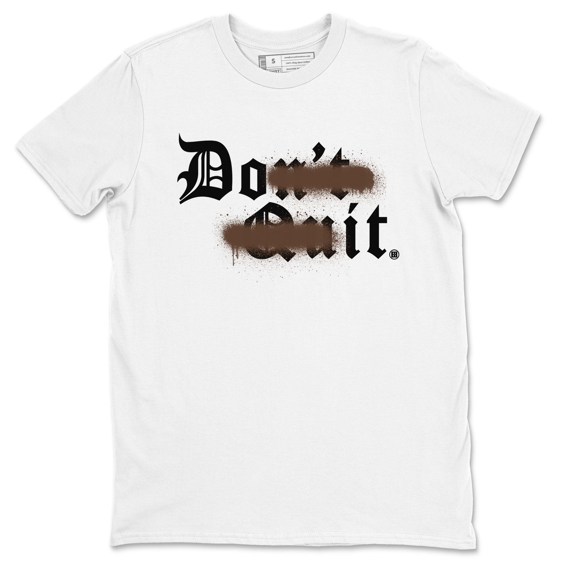 Don't Quit Do It snkmatch Tee - Air Force 1 Chocolate
