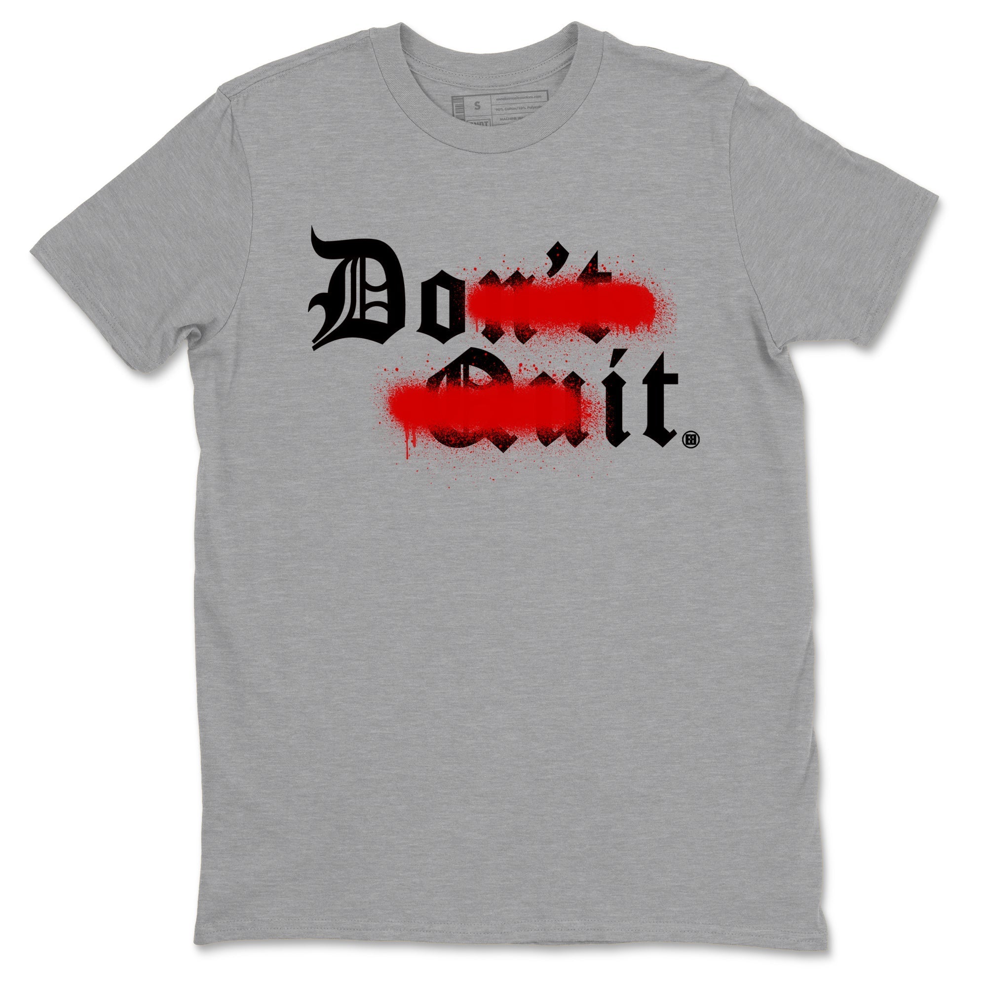 Don't Quit Do It snkmatch Tees - Air Jordan 11 Bred Velvet
