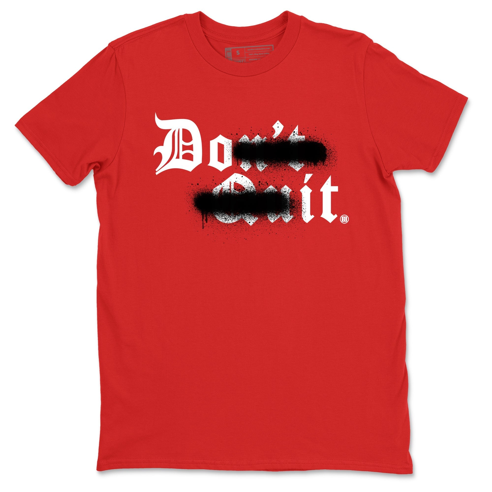 Don't Quit Do It snkmatch Tees - Air Jordan 11 Bred Velvet