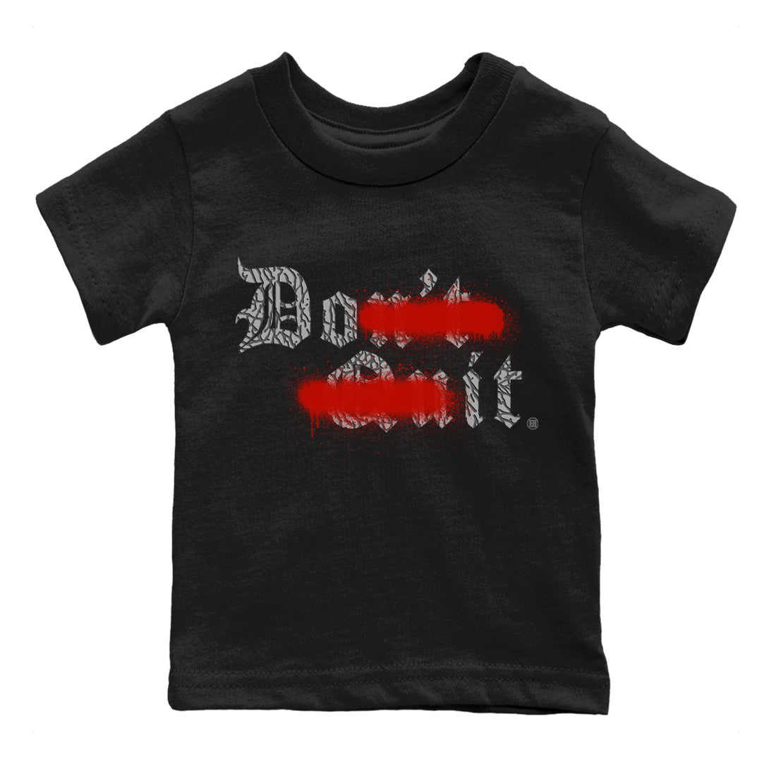 Don't Quit Do It Kids Tops - Air Jordan 3 White Cement