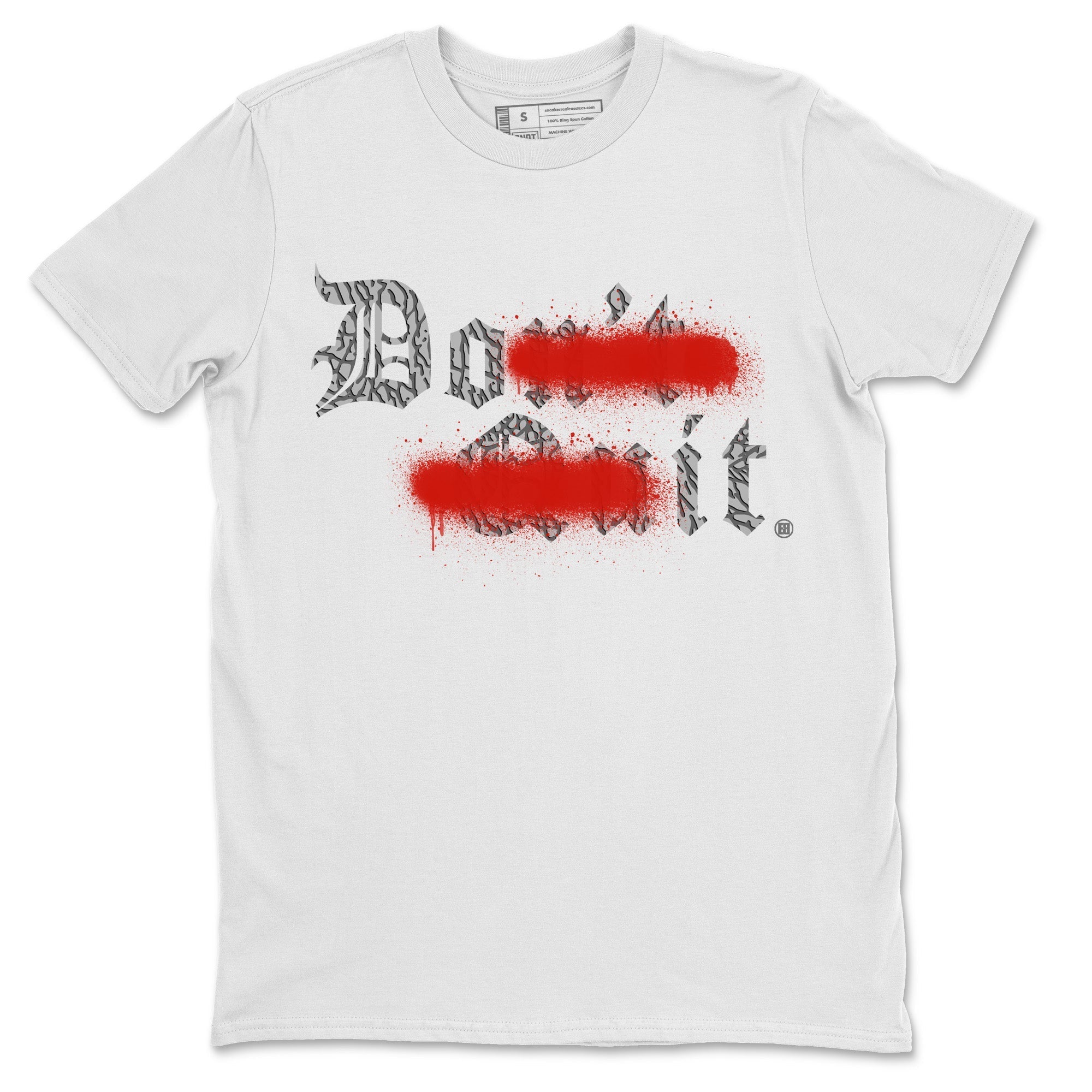 Don't Quit Do It Unisex Tops - Air Jordan 3 White Cement