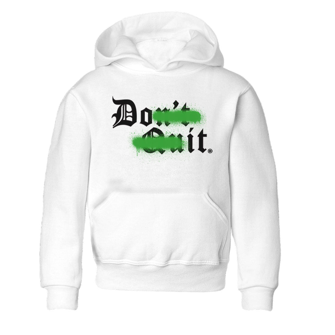 Don't Quit Do It snkmatch Tee Kids - Air Jordan 5 Lucky Green