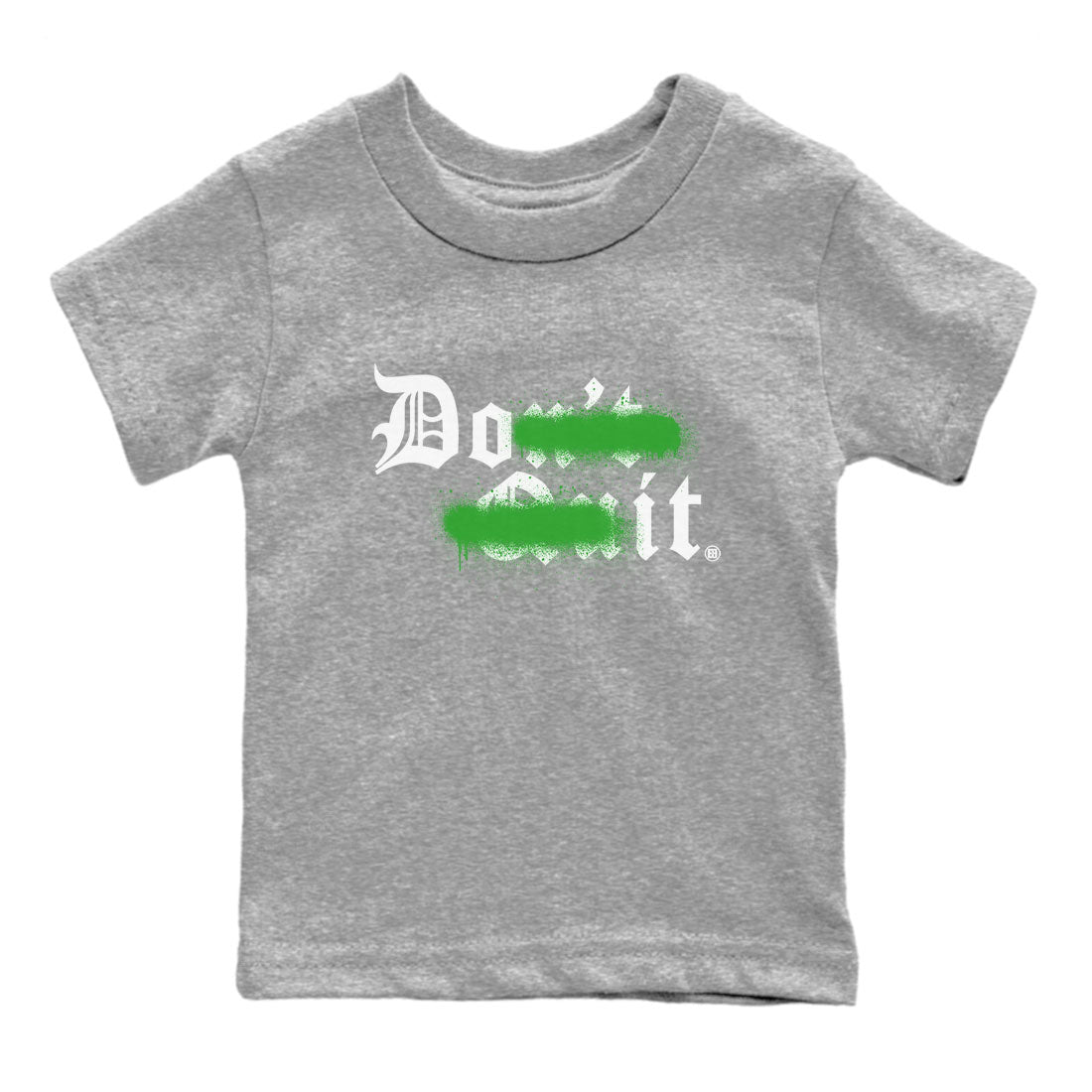 Don't Quit Do It snkmatch Tee Kids - Air Jordan 5 Lucky Green