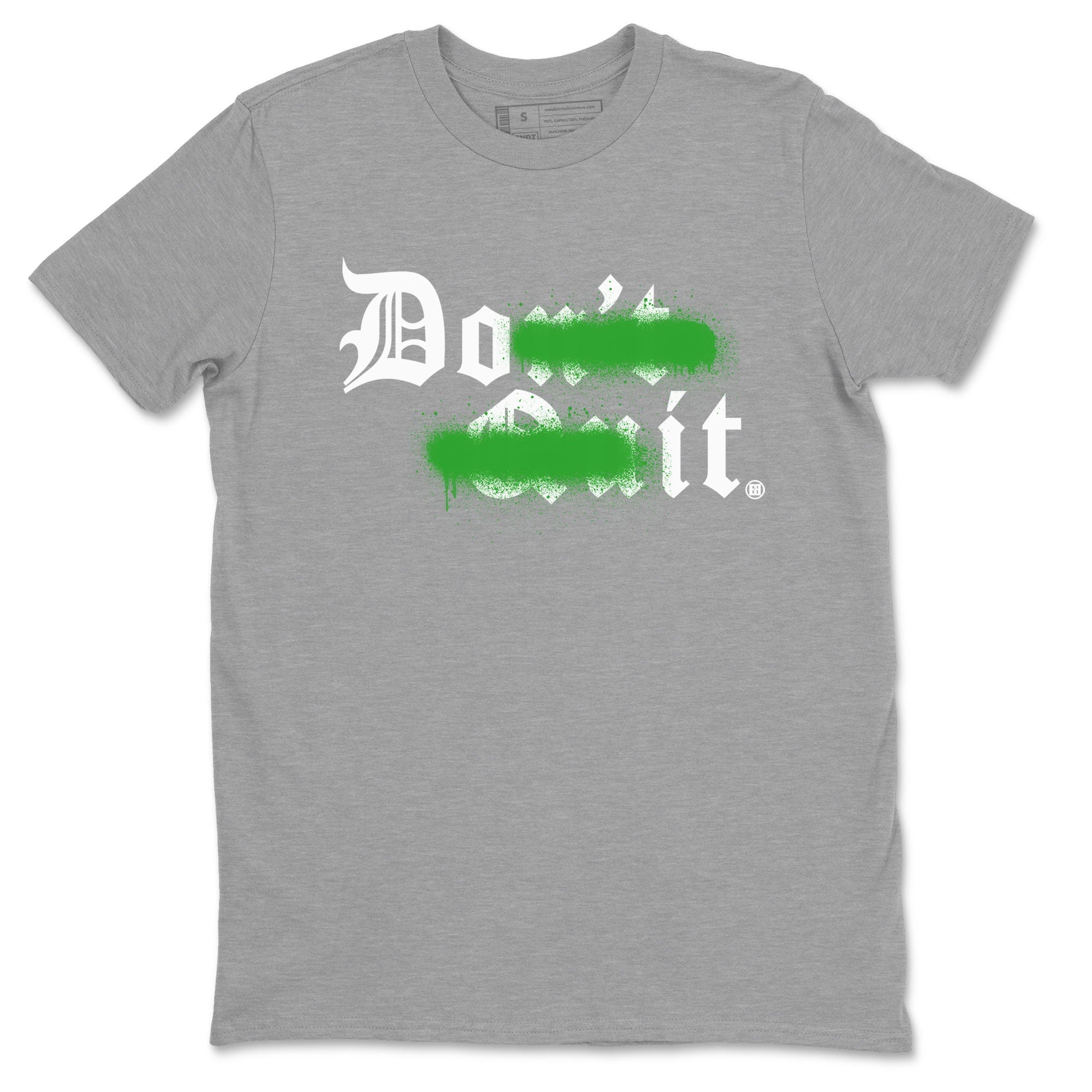 Don't Quit Do It snkmatch Tee - Air Jordan 5 Lucky Green