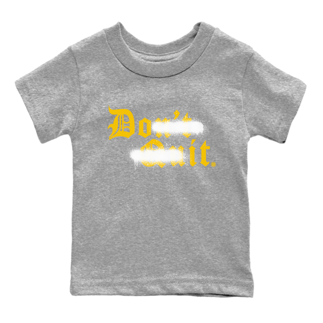 Don't Quit Do It snkmatch Tees Kids - Dunk High Pollen