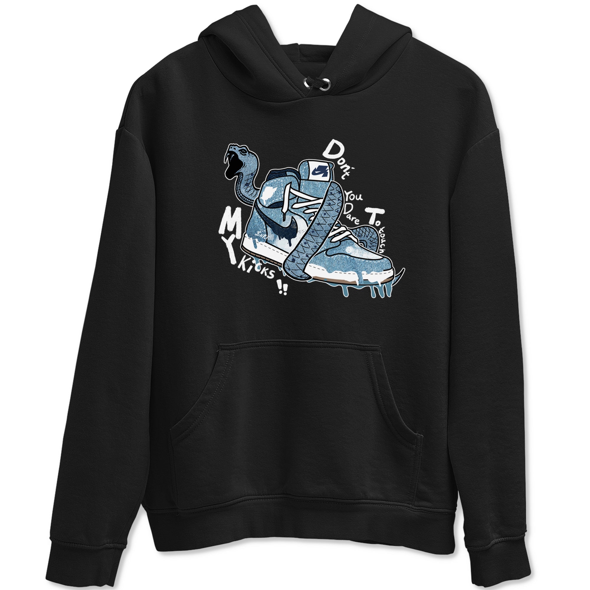 Don't Touch My Kicks snkmatch Tees - Air Jordan 1 Denim 2024