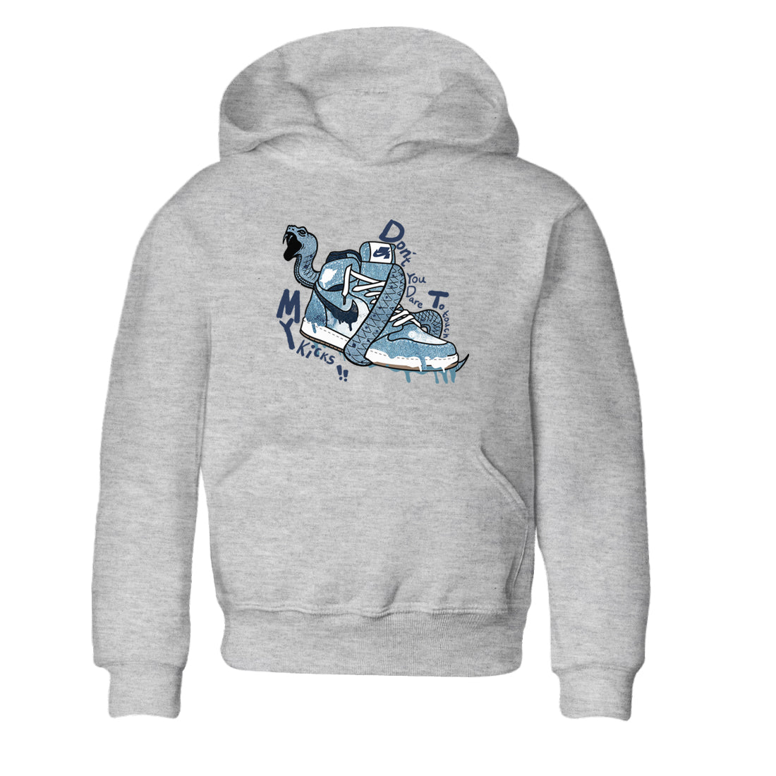 Don't Touch My Kicks snkmatch Tees Kids - Air Jordan 1 Denim 2024