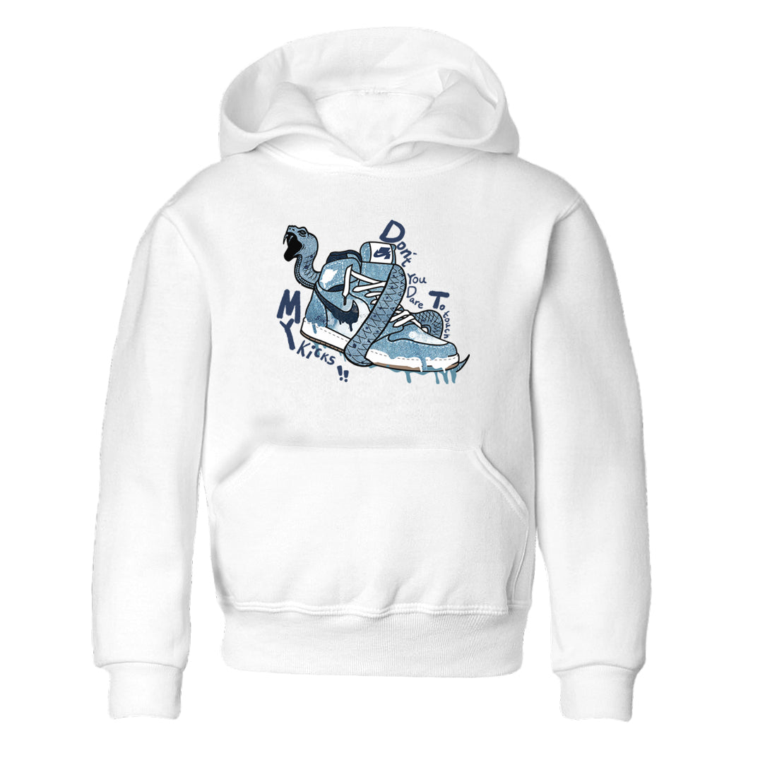 Don't Touch My Kicks snkmatch Tees Kids - Air Jordan 1 Denim 2024