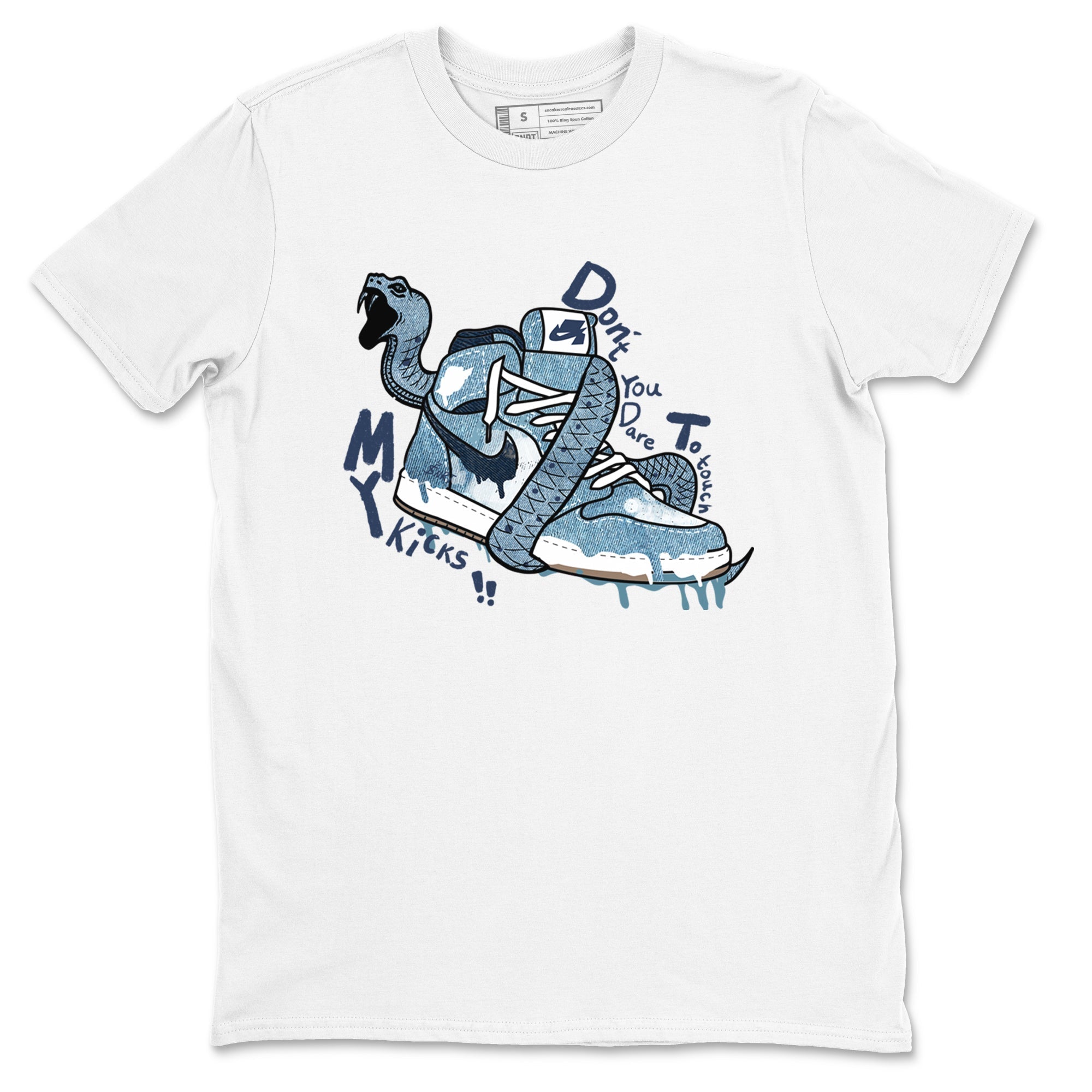 Don't Touch My Kicks snkmatch Tees - Air Jordan 1 Denim 2024