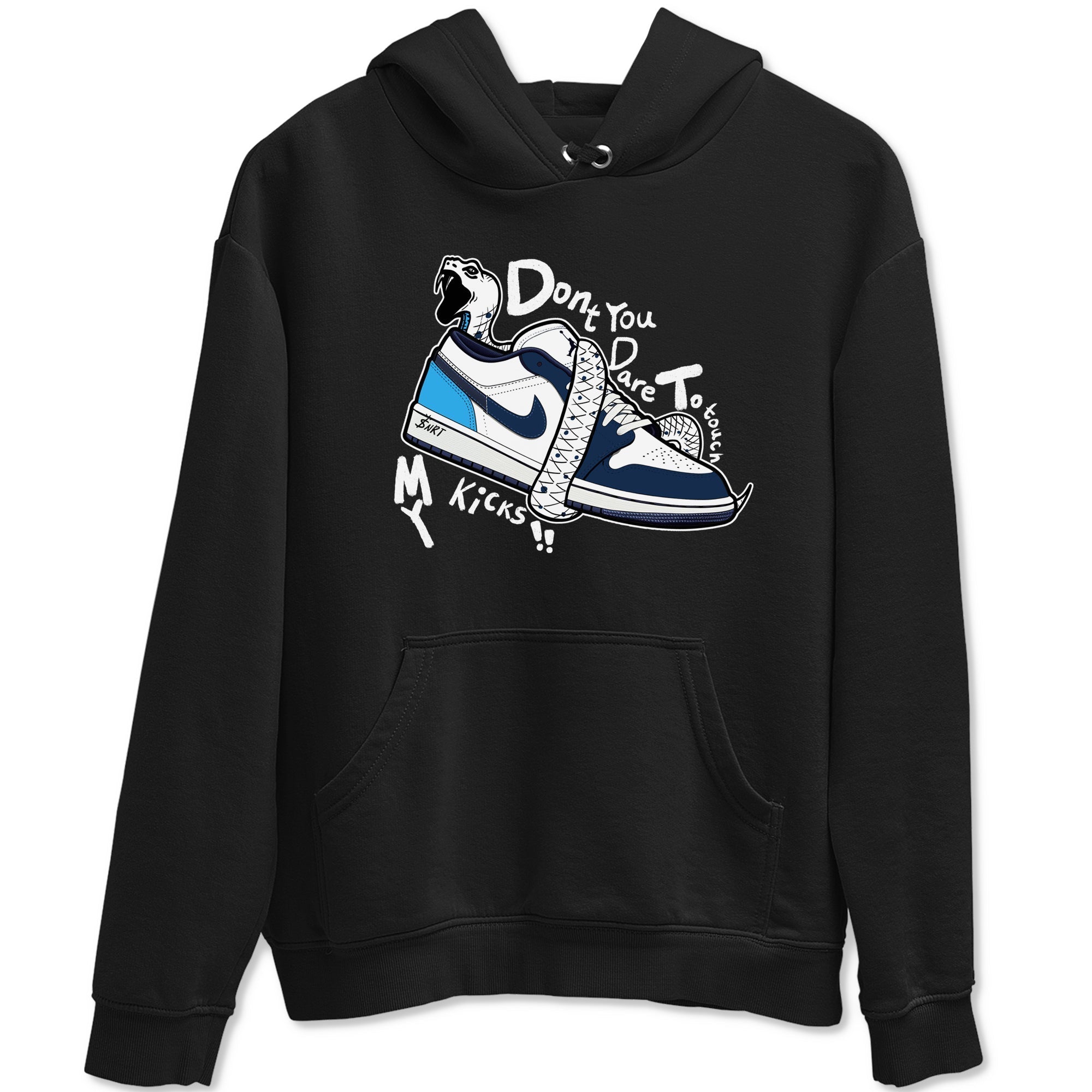 Don't Touch My Kicks snkmatch Tees - Air Jordan 1 Obsidian