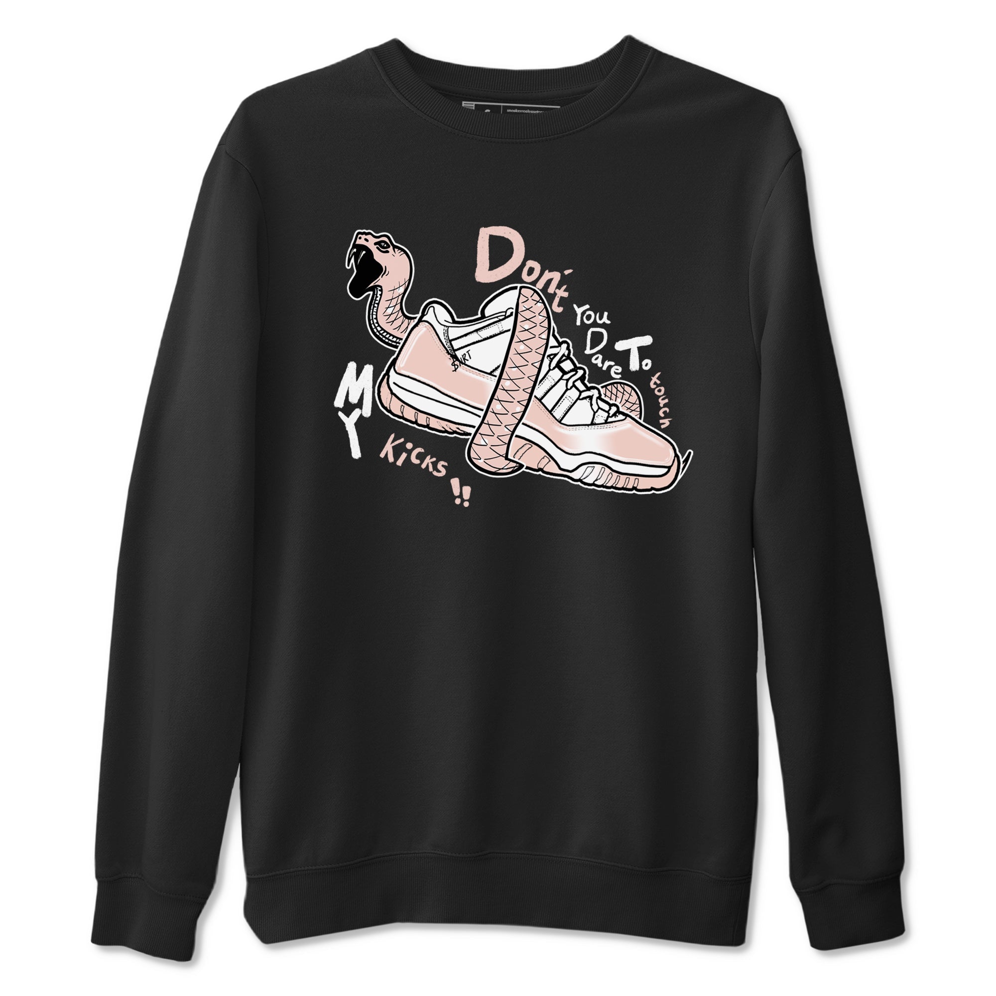 Don't Touch My Kicks snkmatch Tees - Air Jordan 11 Legend Pink