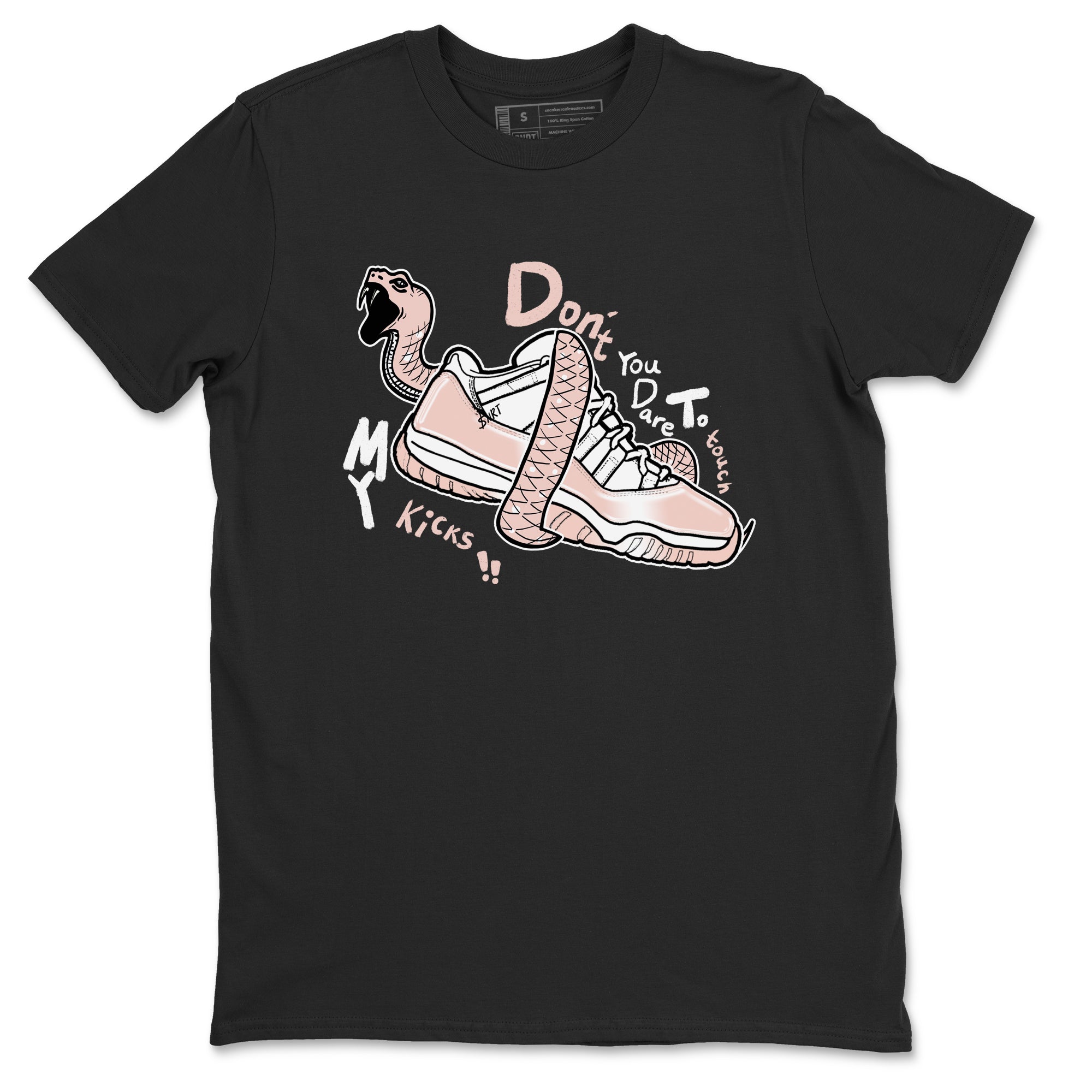 Don't Touch My Kicks snkmatch Tees - Air Jordan 11 Legend Pink