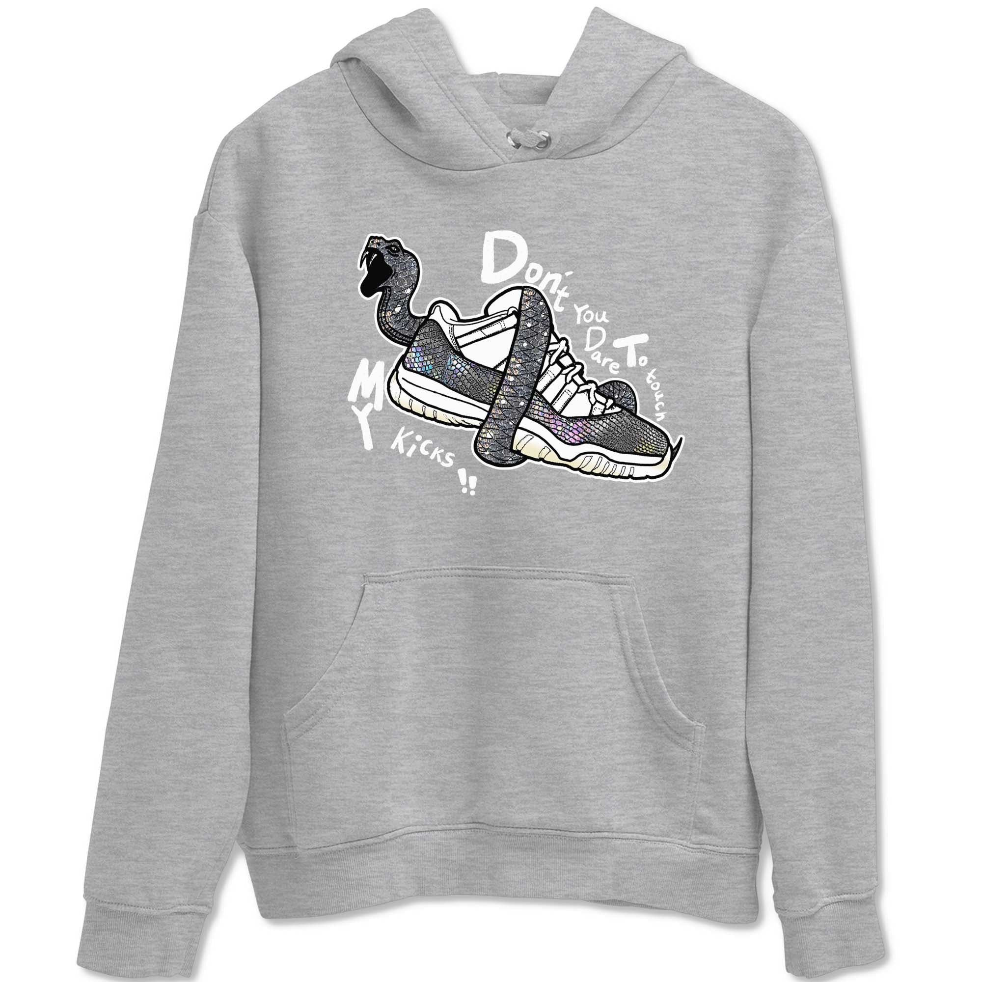 Don't Touch My Kicks snkmatch Tees - Air Jordan 11 Year Of The Snake