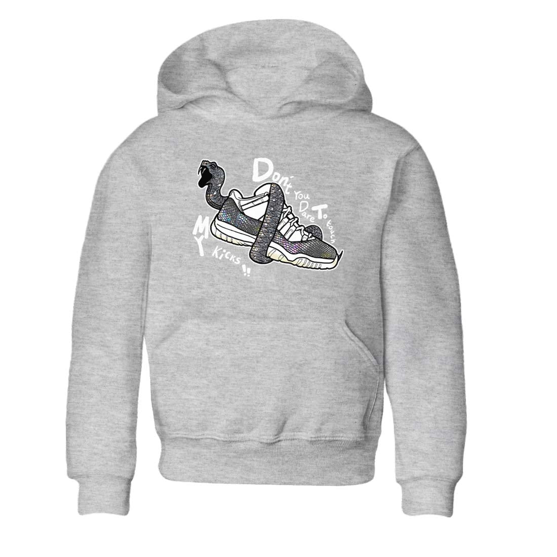 Don't Touch My Kicks snkmatch Tees Kids - Air Jordan 11 Year Of The Snake