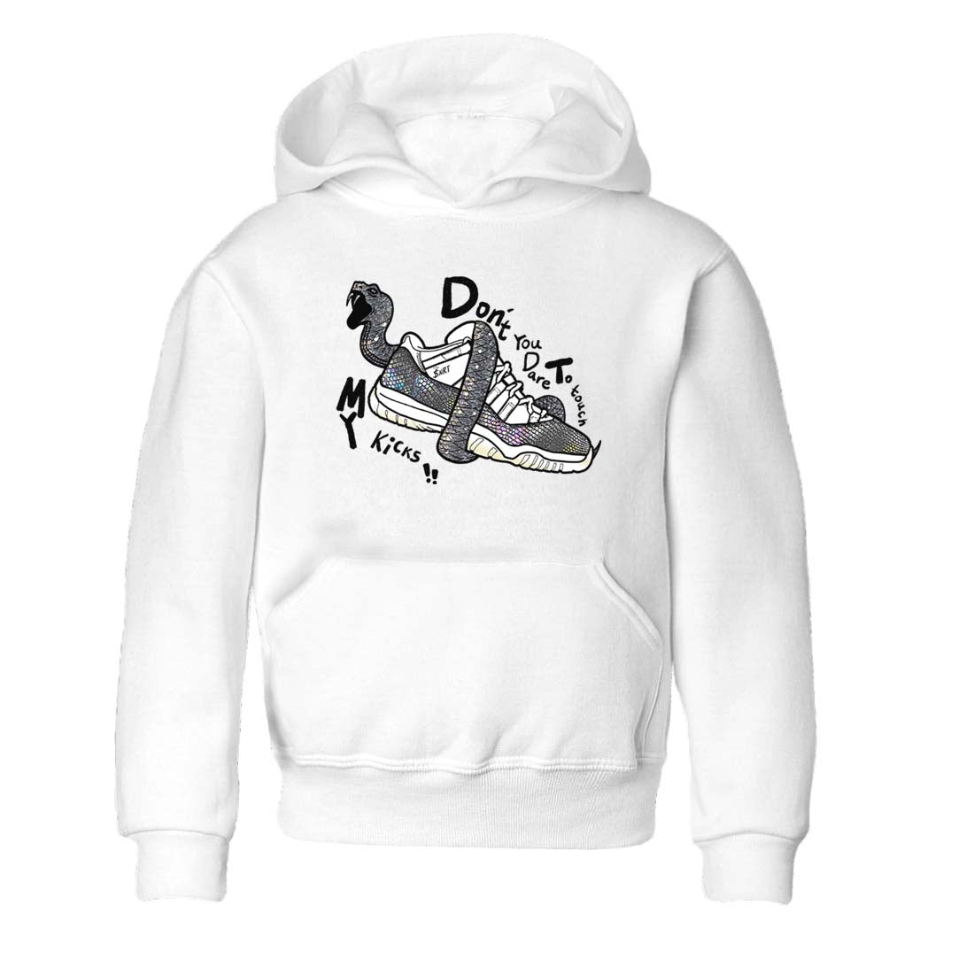 Don't Touch My Kicks snkmatch Tees Kids - Air Jordan 11 Year Of The Snake