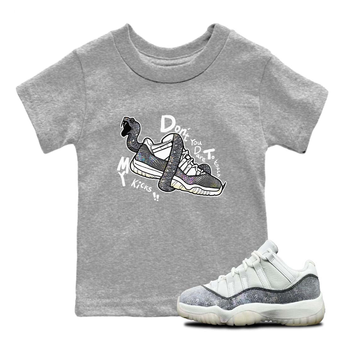 Don't Touch My Kicks snkmatch Tees Kids - Air Jordan 11 Year Of The Snake