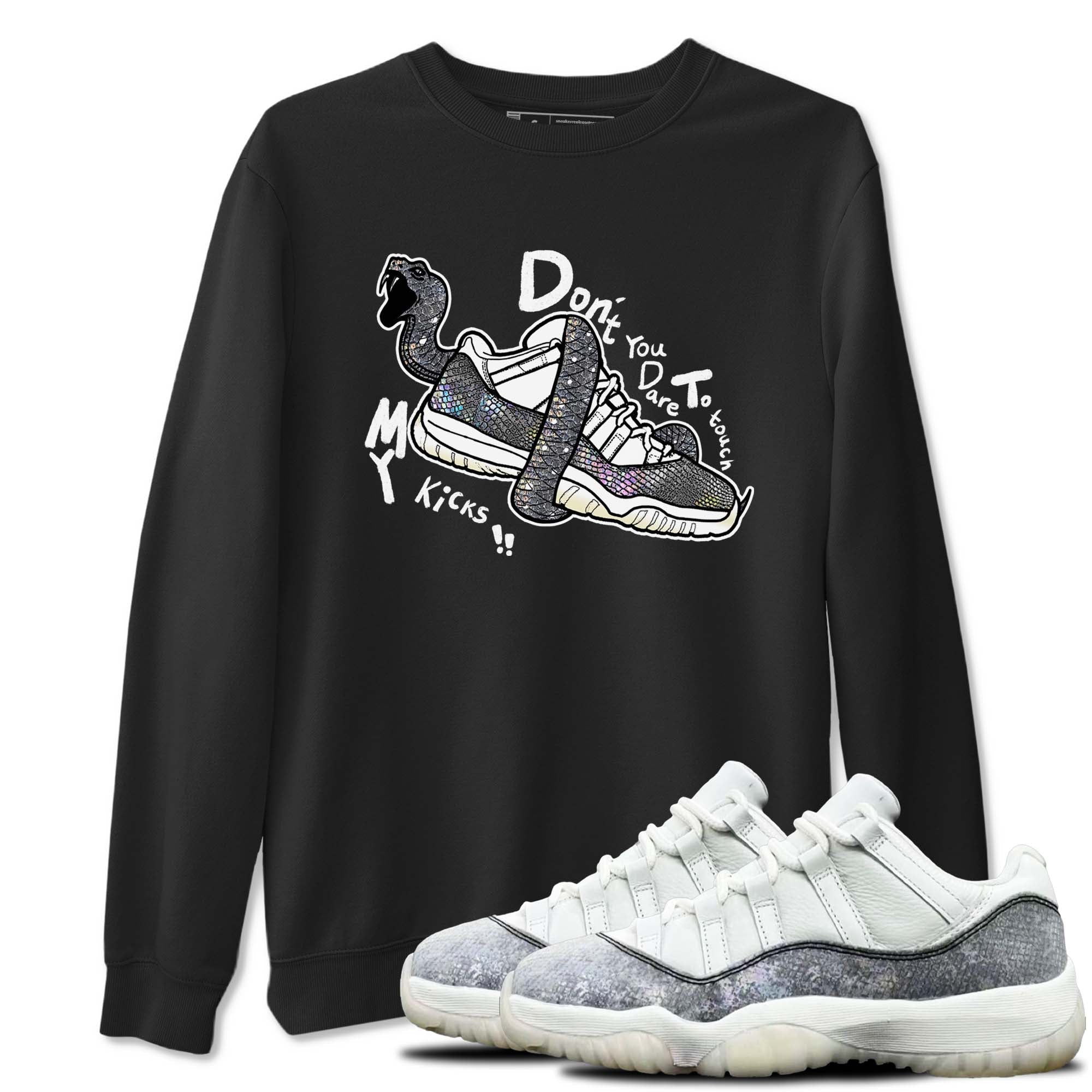 Don't Touch My Kicks snkmatch Tees - Air Jordan 11 Year Of The Snake