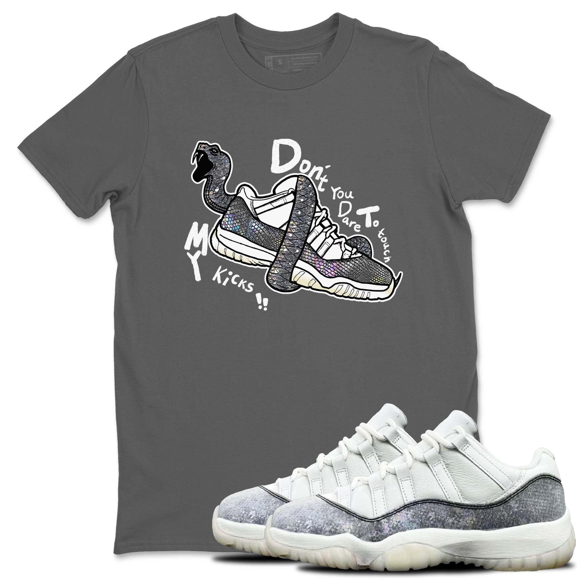 Don't Touch My Kicks snkmatch Tees - Air Jordan 11 Year Of The Snake