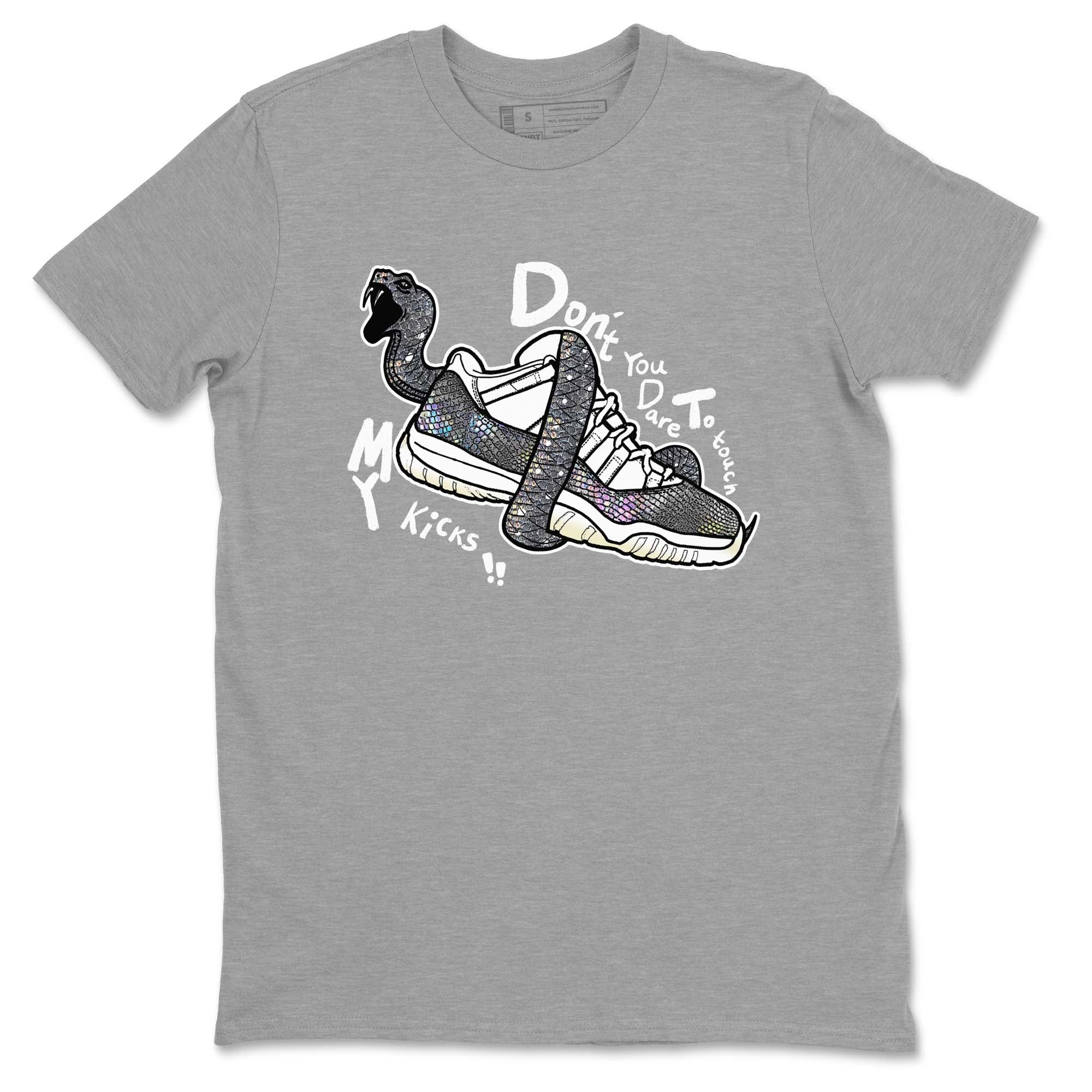 Don't Touch My Kicks snkmatch Tees - Air Jordan 11 Year Of The Snake