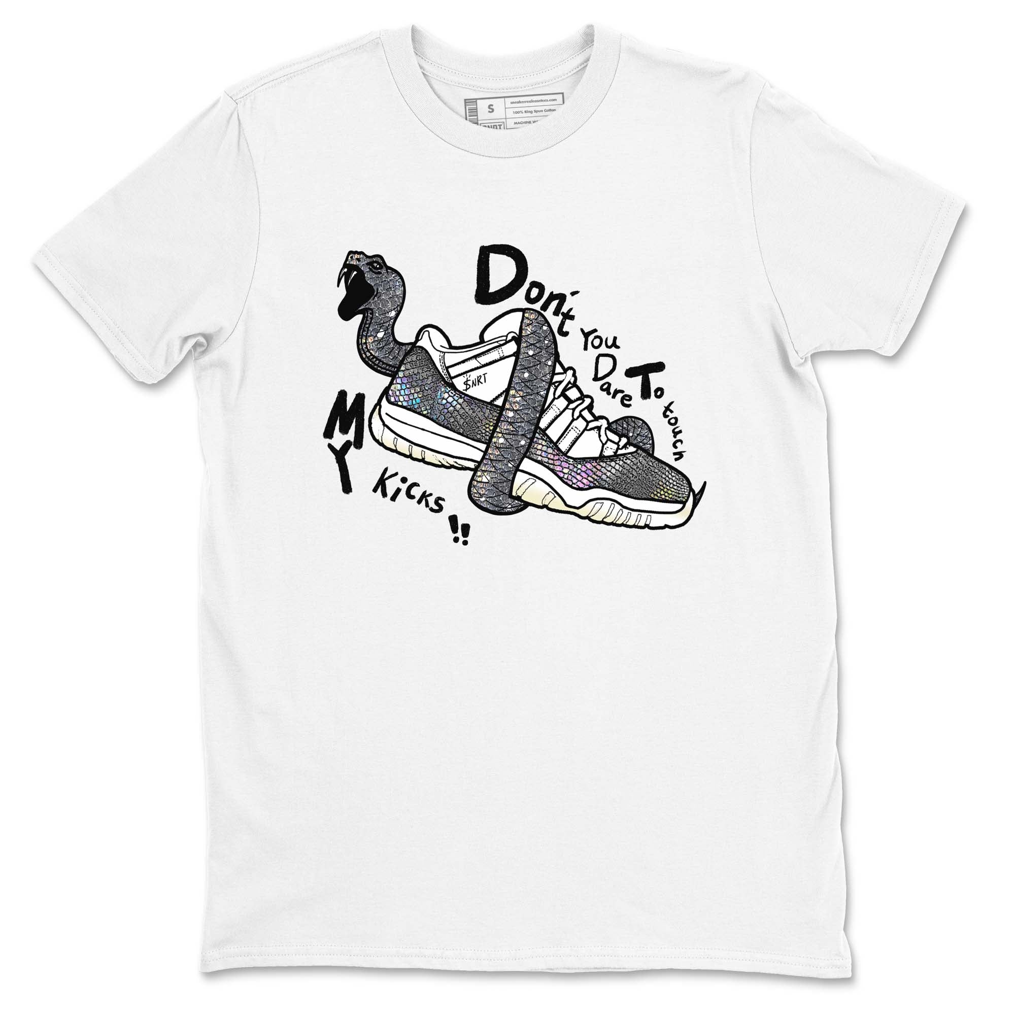 Don't Touch My Kicks snkmatch Tees - Air Jordan 11 Year Of The Snake