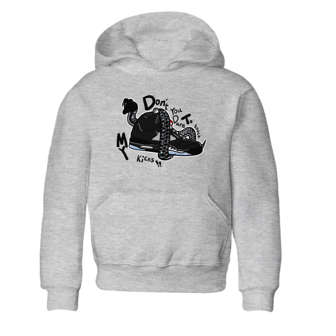 Don't Touch My Kicks snkmatch Tees Kids - Air Jordan 5 Reimagined