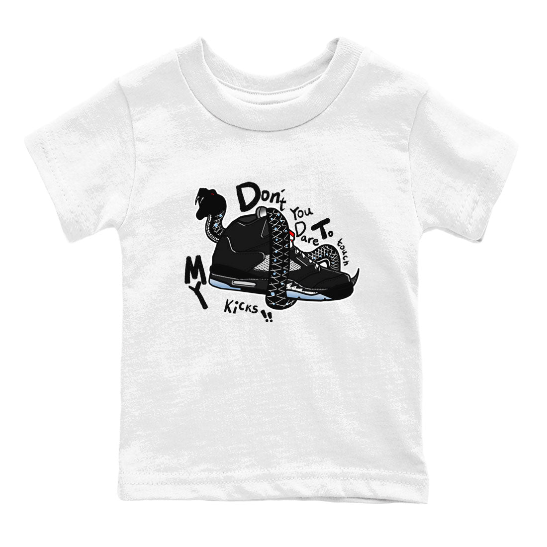 Don't Touch My Kicks snkmatch Tees Kids - Air Jordan 5 Reimagined