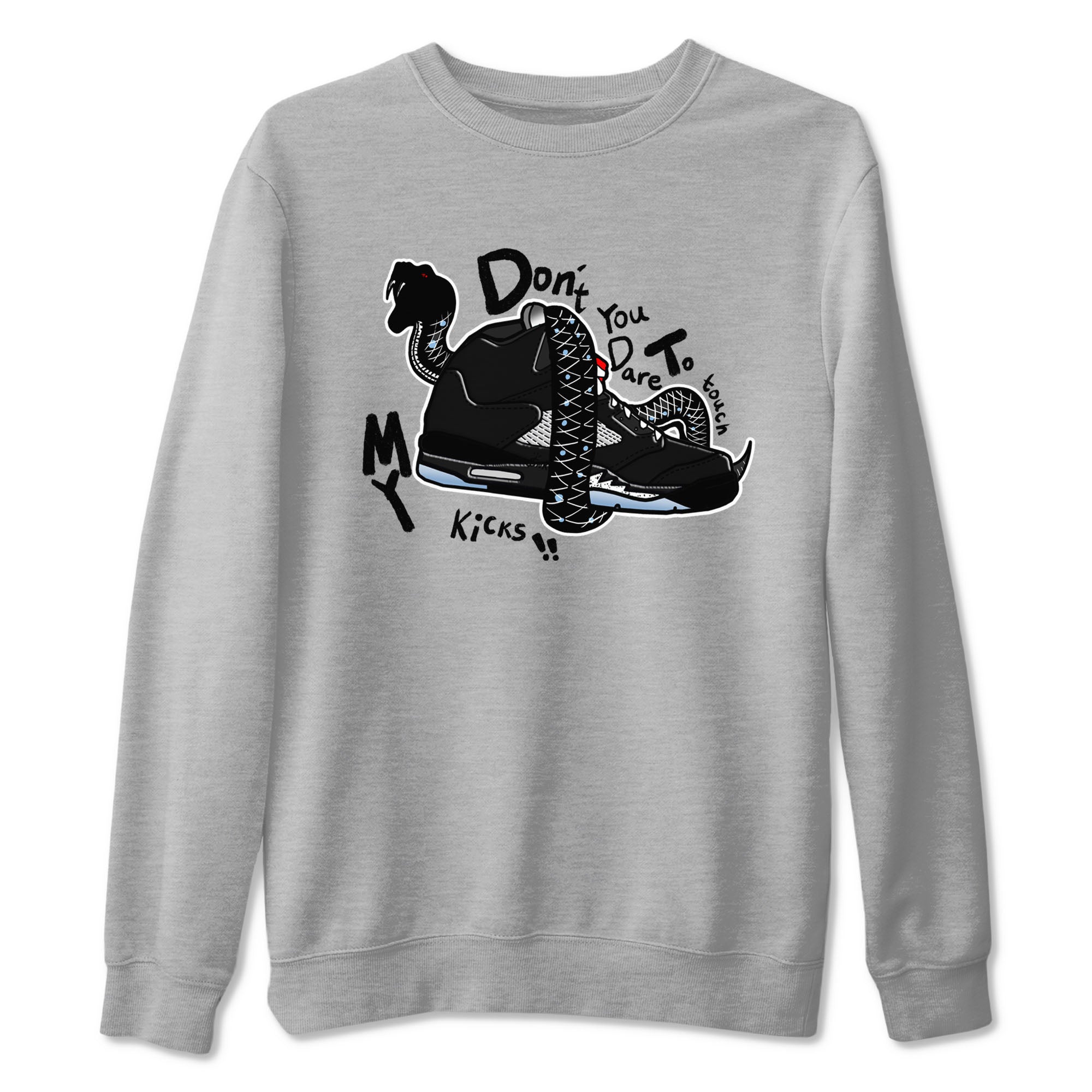 Don't Touch My Kicks snkmatch Tees - Air Jordan 5 Reimagined