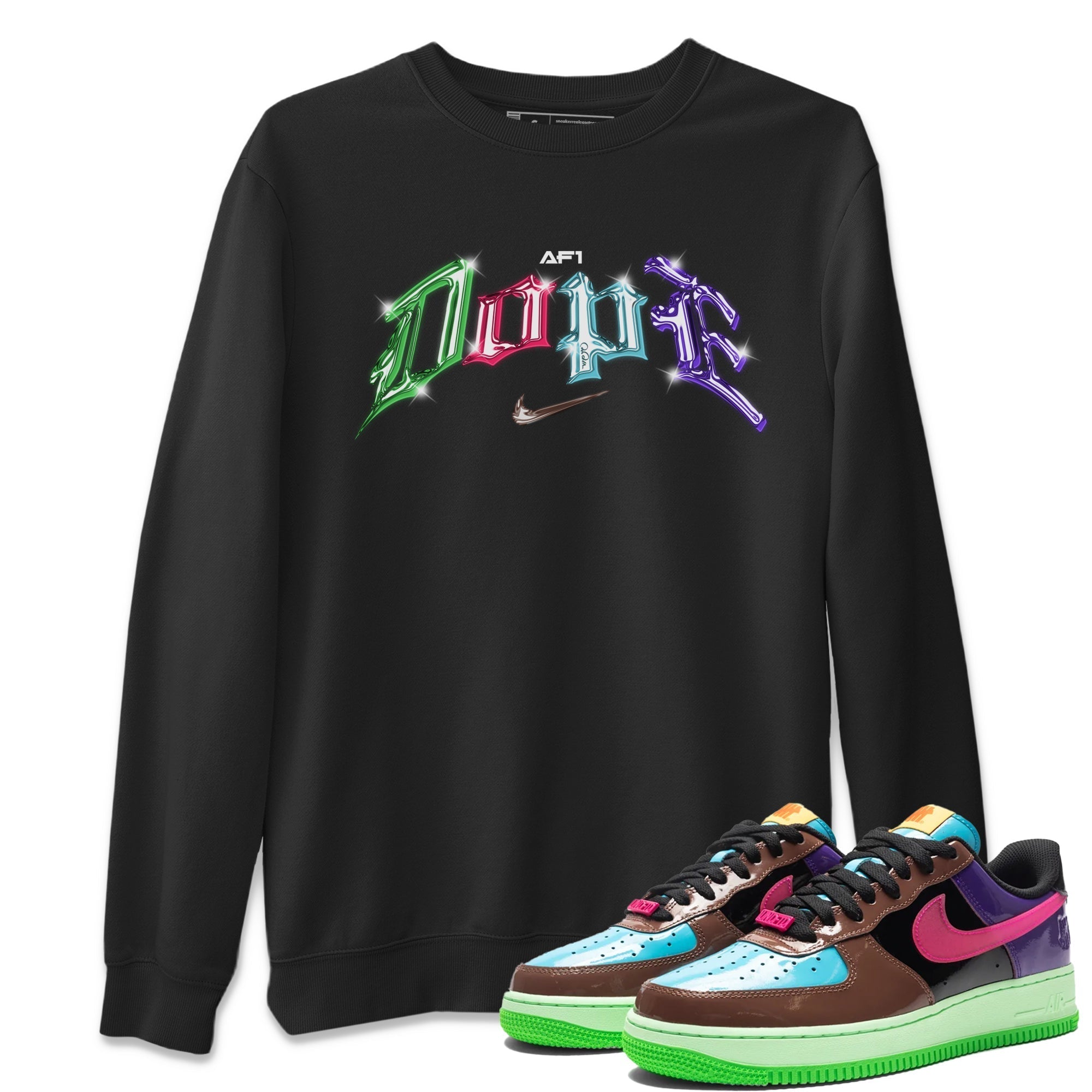 Dope Unisex Tops - Air Force 1 Undefeated Fauna Brown