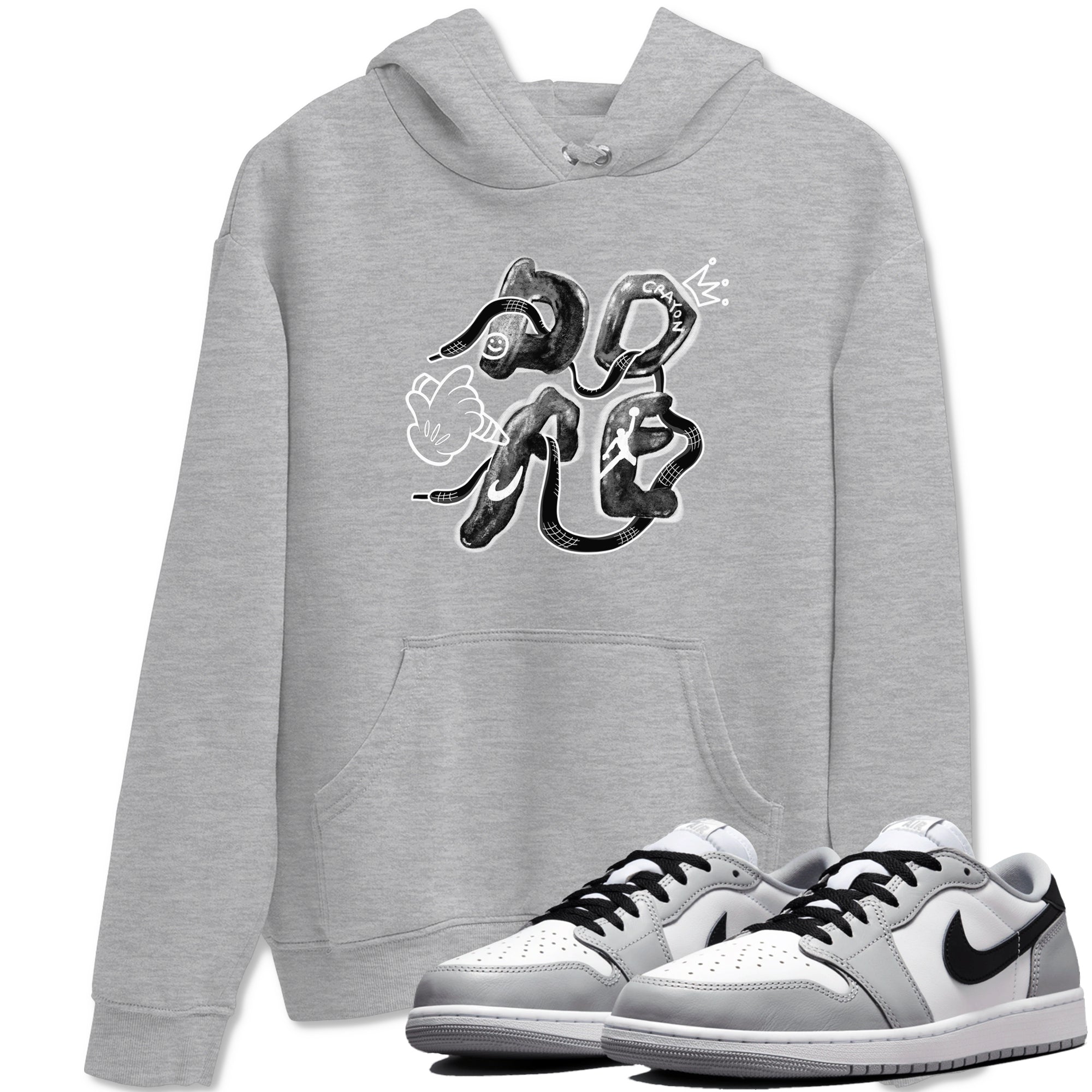 Dope snkmatch Tees - Air Jordan 1 Wolf Grey