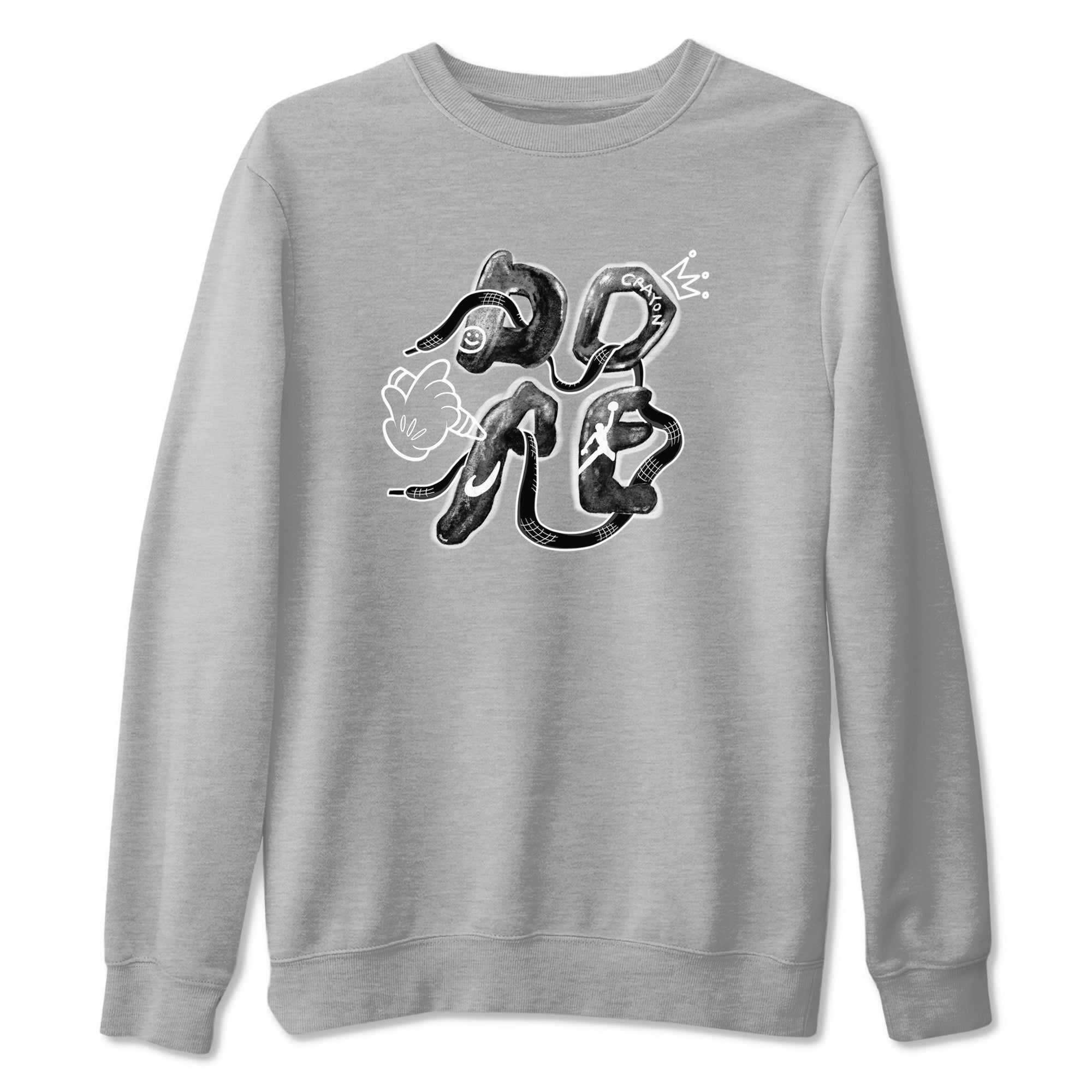 Dope snkmatch Tees - Air Jordan 1 Wolf Grey