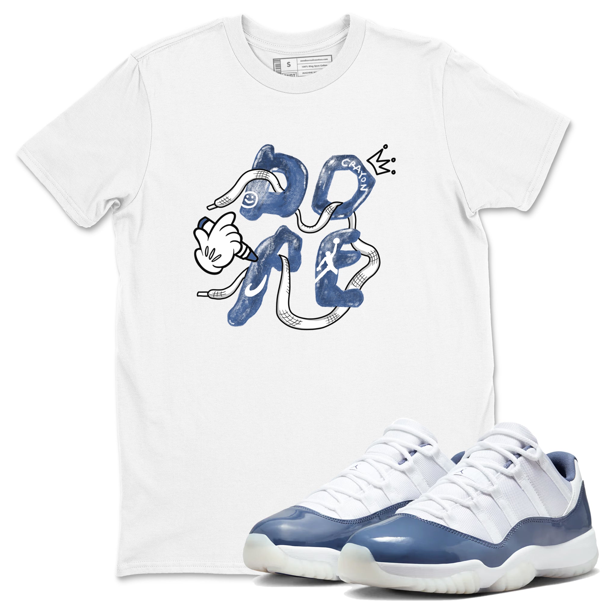 Dope snkmatch Tees - Air Jordan 11 Diffused Blue
