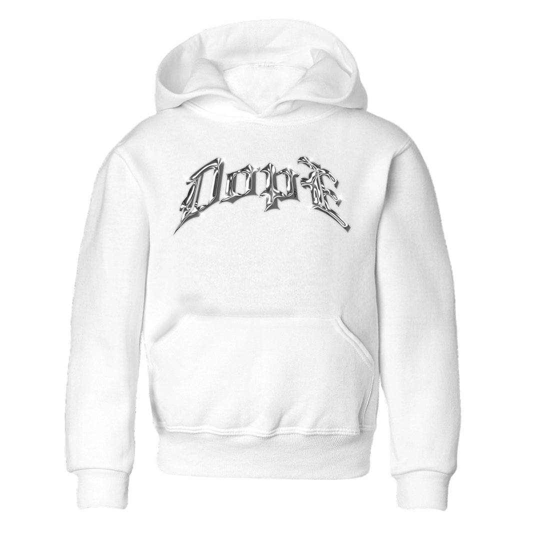 Dope Kids Tops - Air Jordan 14 Metallic Silver