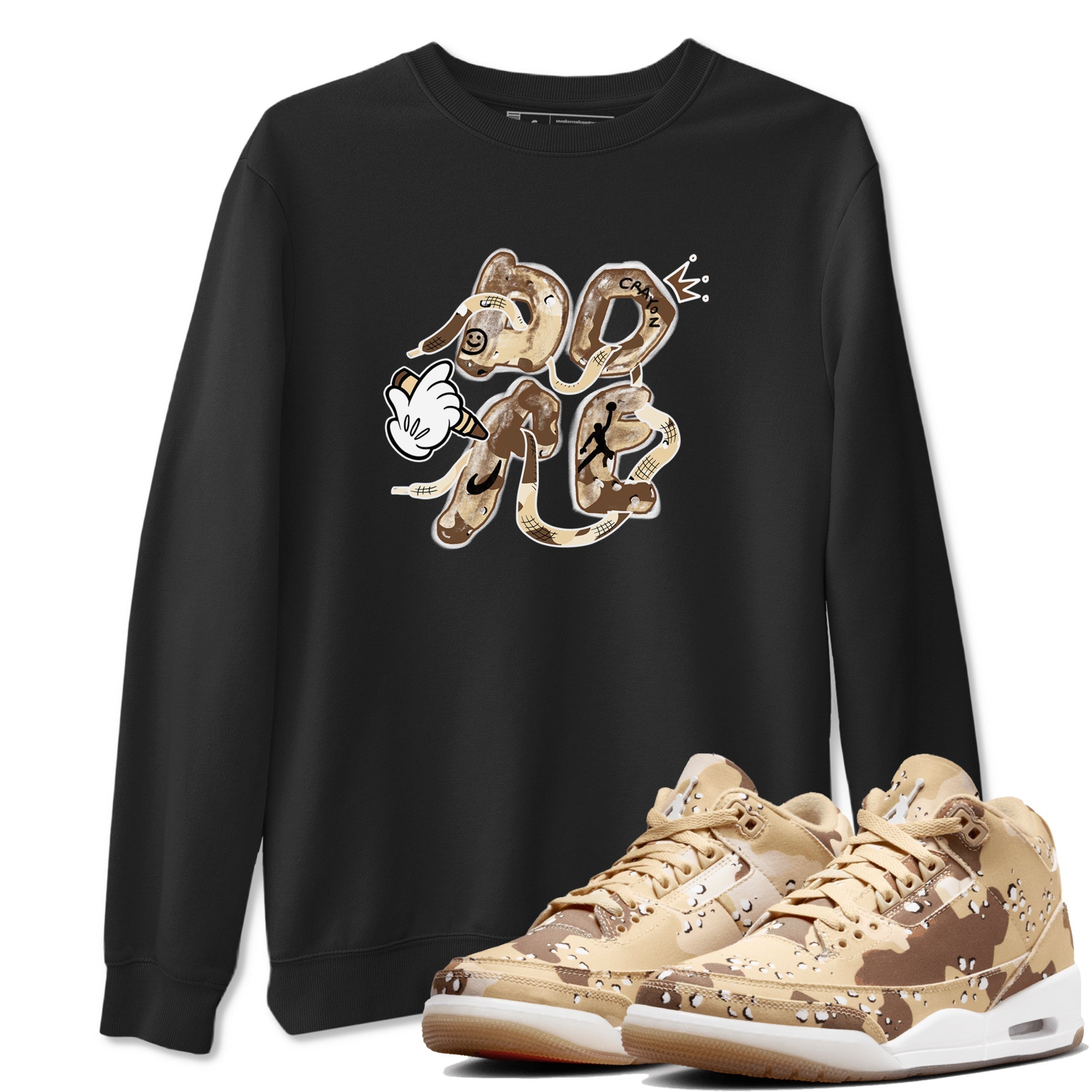 Dope snkmatch Tees - Air Jordan 3 Desert Camo