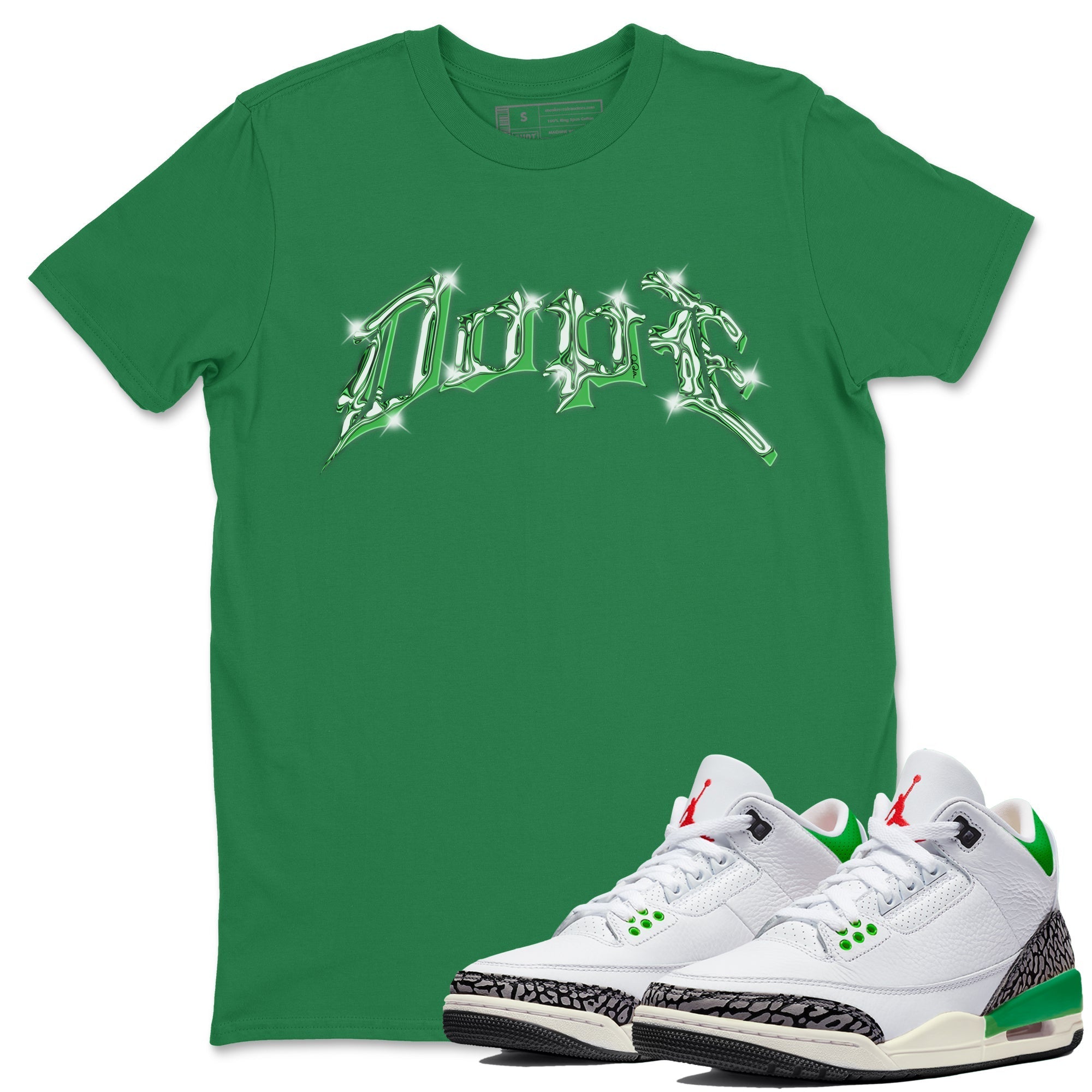 Dope Unisex Tops - Air Jordan 3 Lucky Green