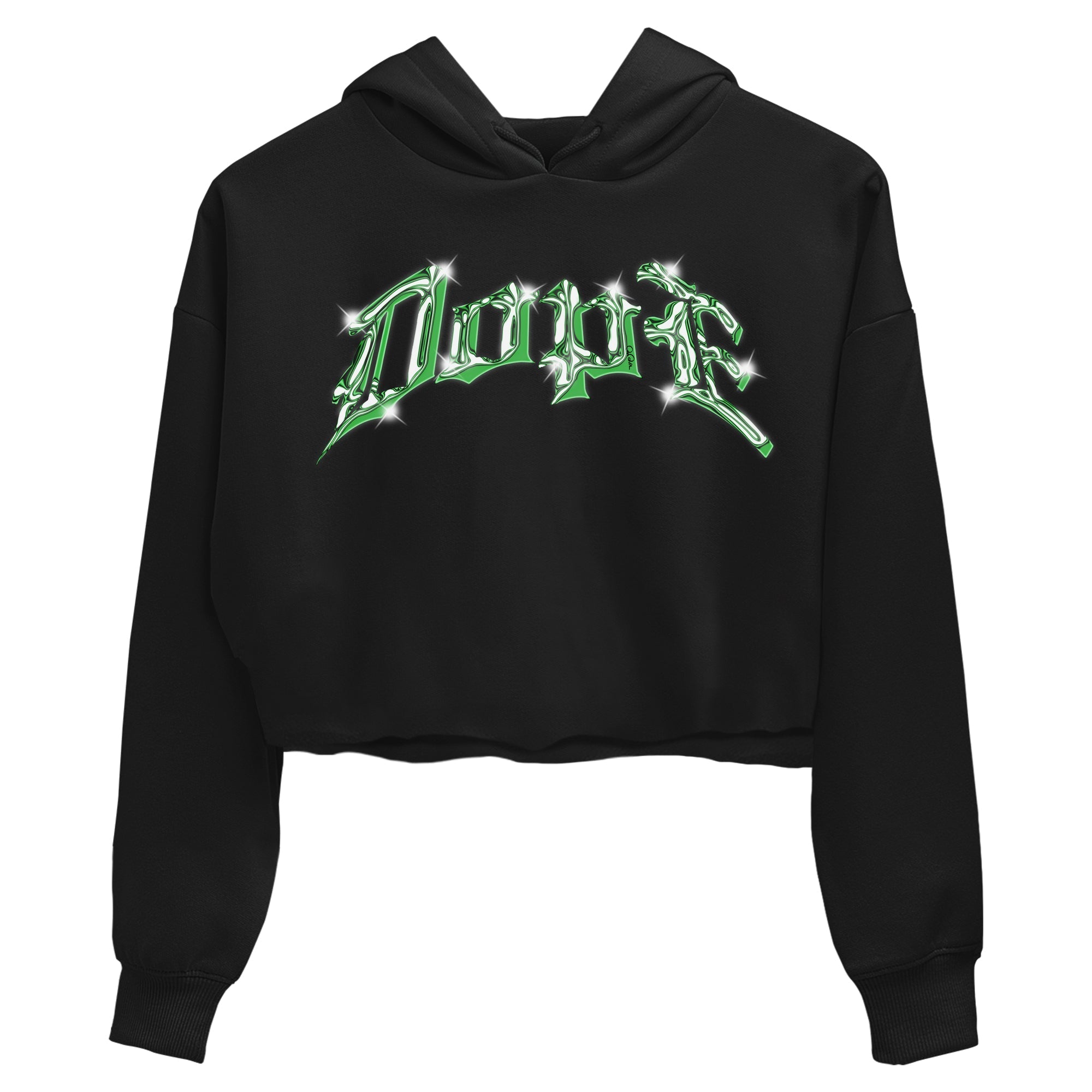 Dope Women's Tops - Air Jordan 3 Lucky Green