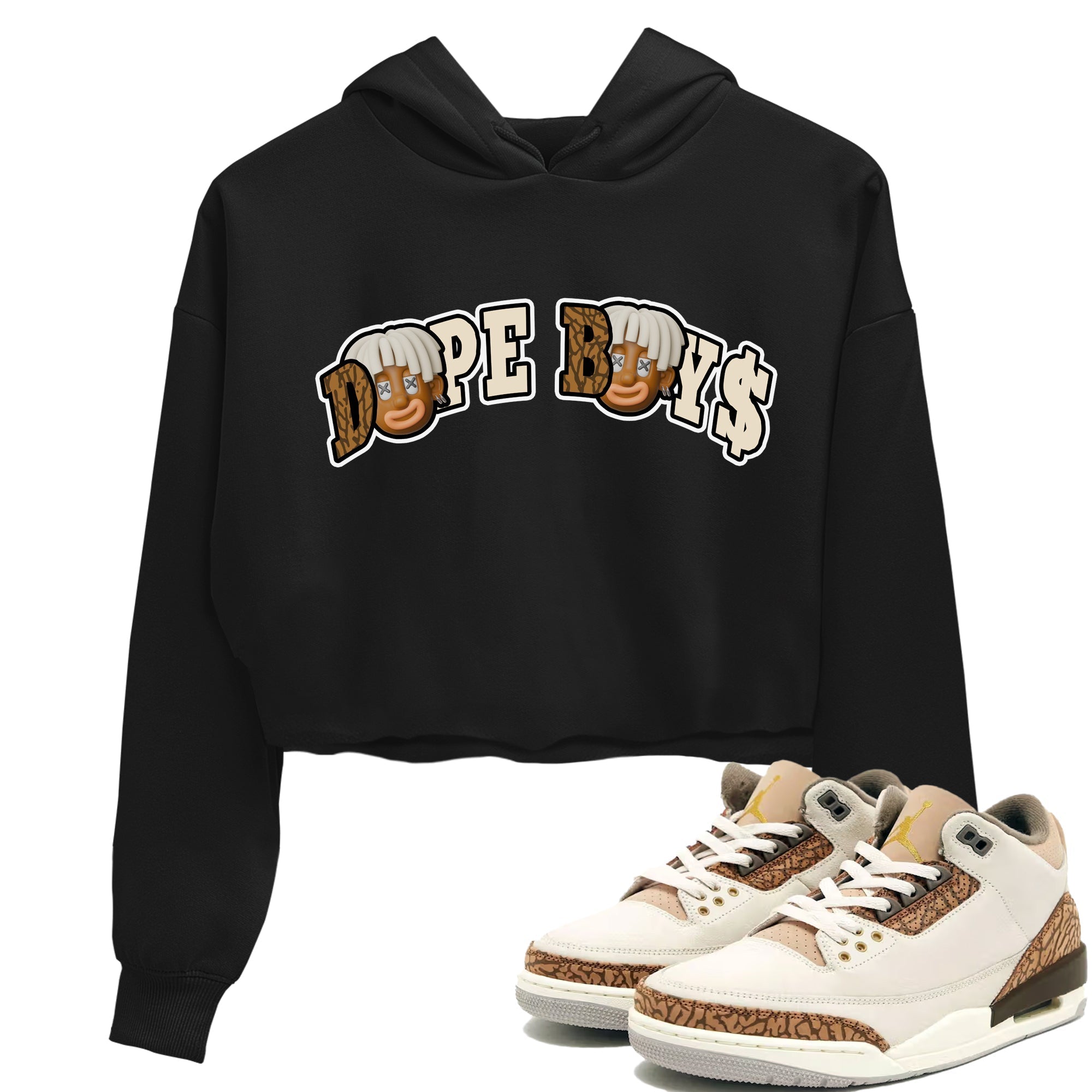 Dope Boys Women's Tops - Air Jordan 3 Palomino