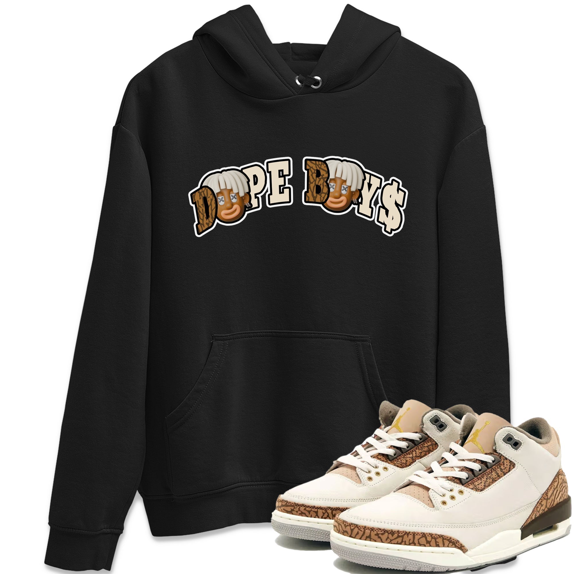 Dope Boys Unisex Tops - Air Jordan 3 Palomino