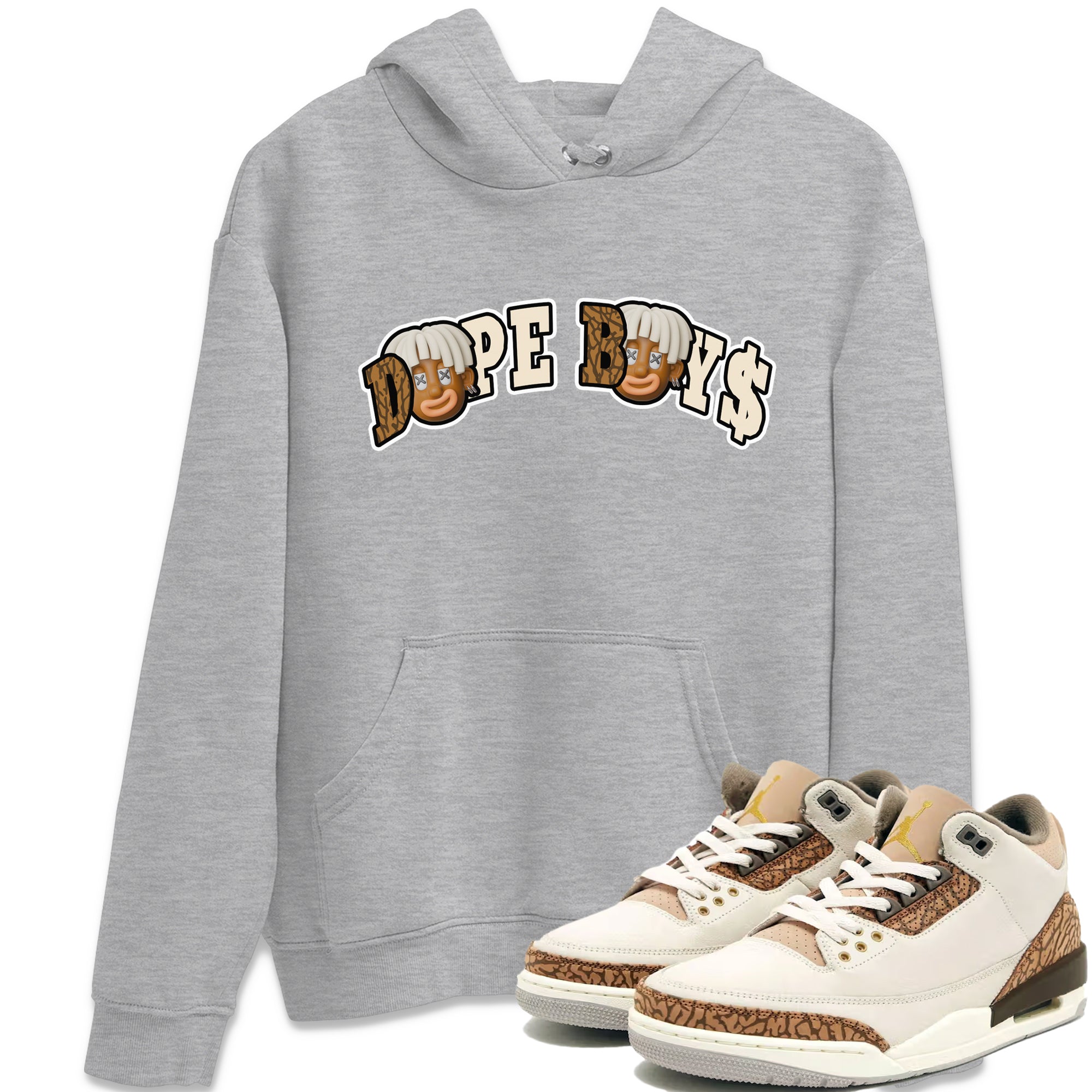 Dope Boys Unisex Tops - Air Jordan 3 Palomino